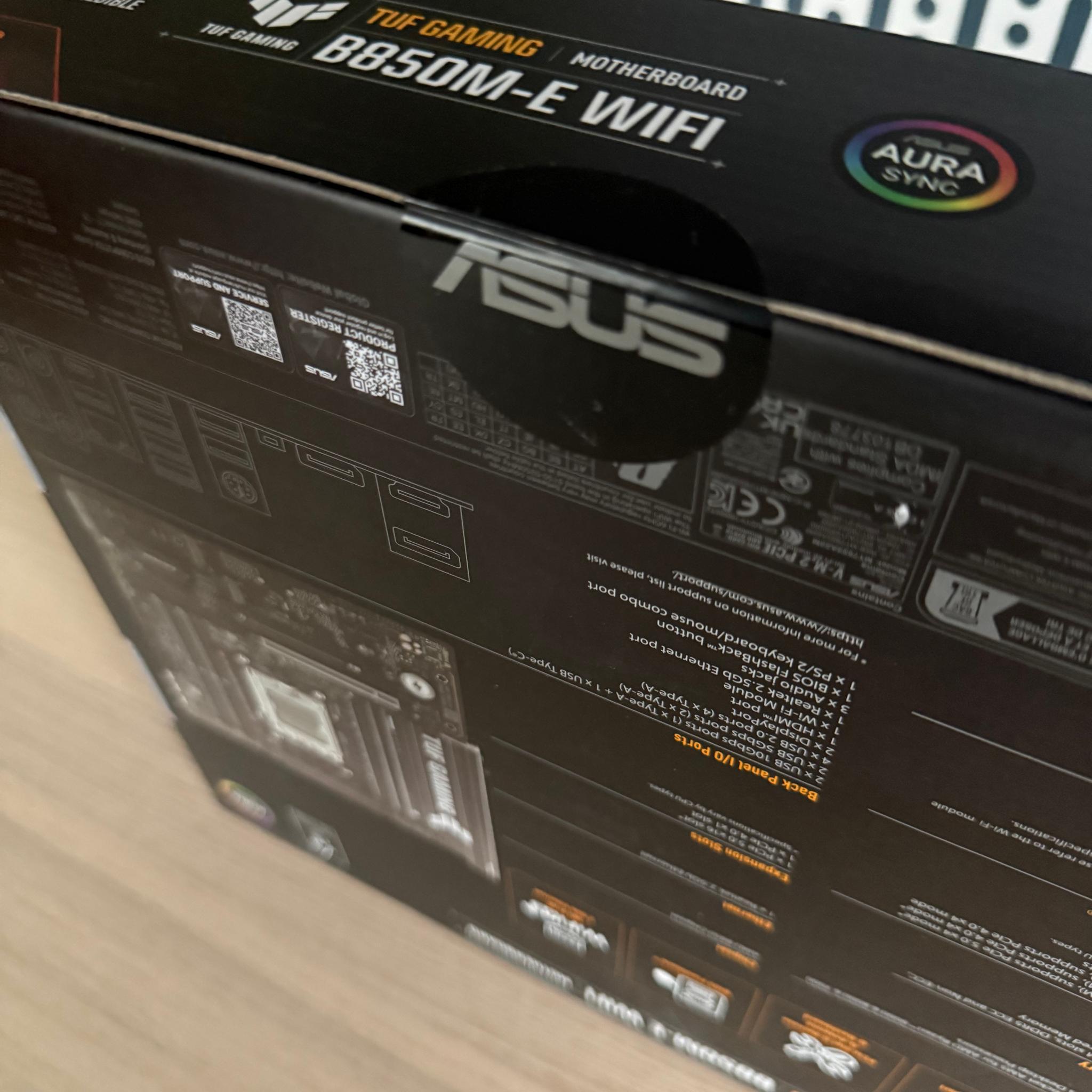 TUF Gaming B850M-E Wifi 6E - mATX - Brand New in Box