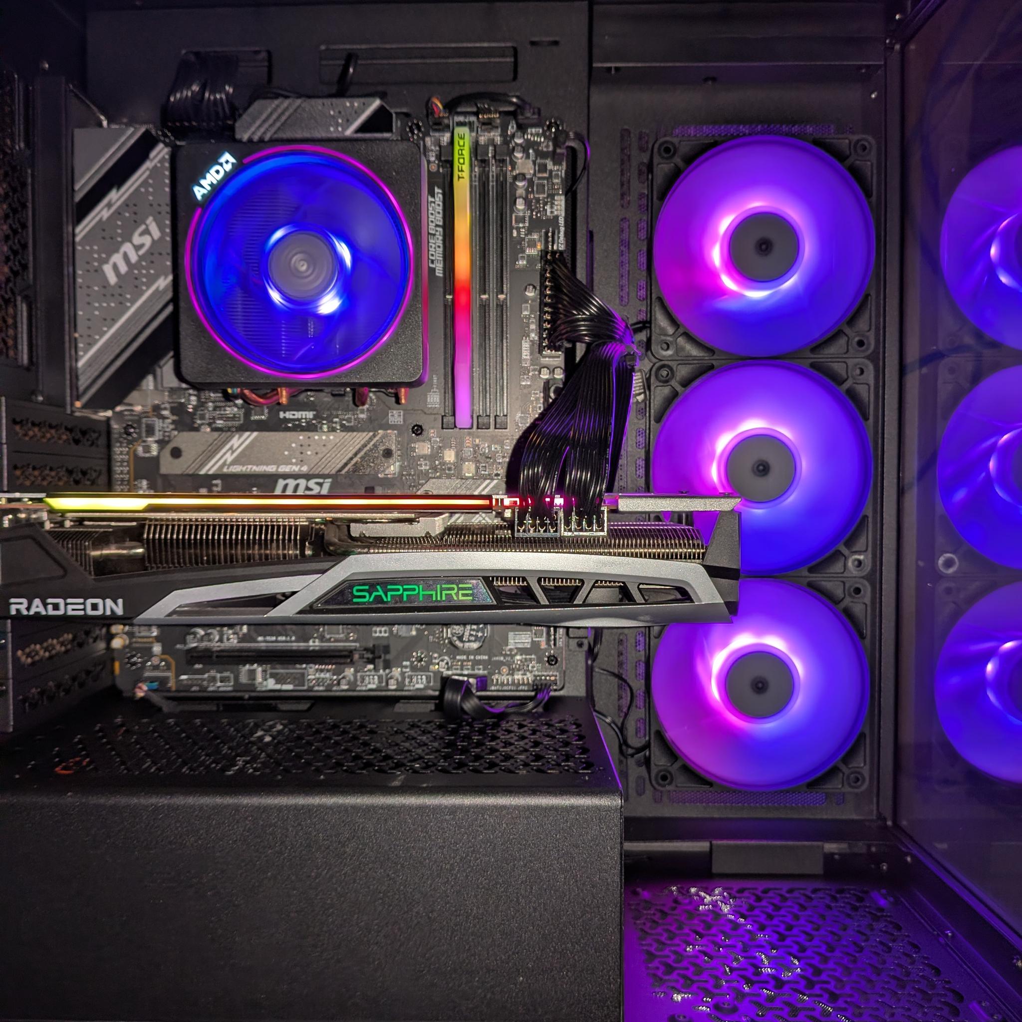 7600X3D | RX 6800 XT | 16GB | 1 TB | 750W GOLD