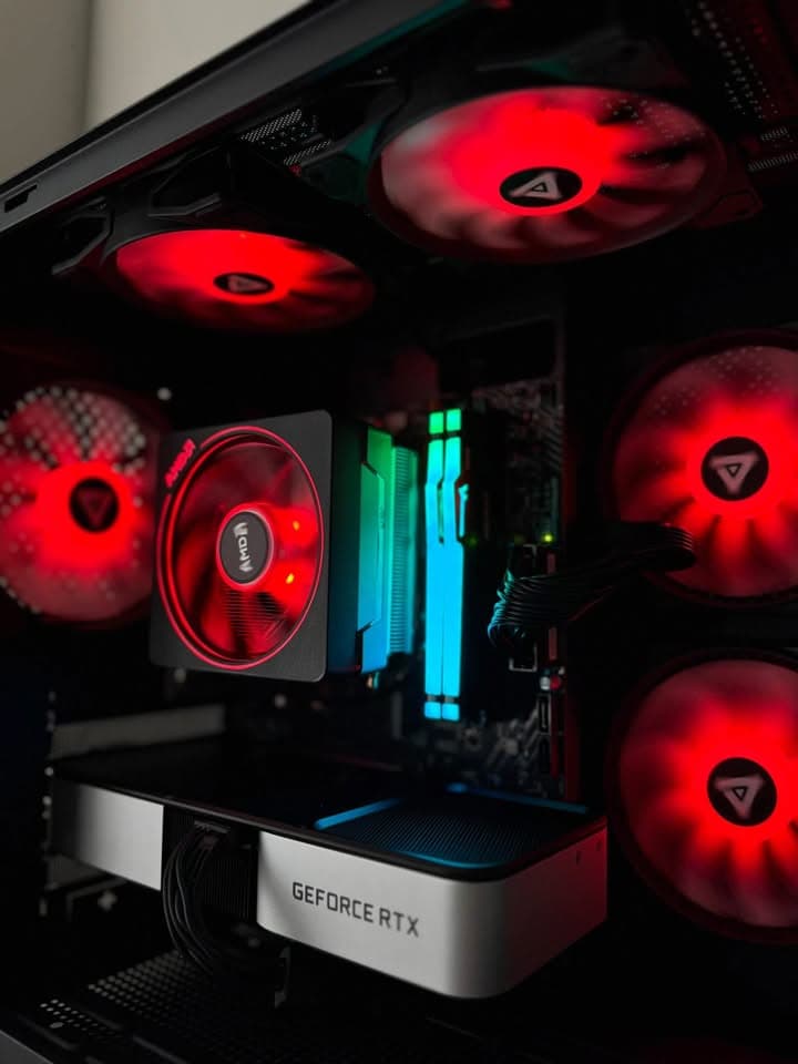 ⚔️Darth Vader AM5 - RTX 3060 Ti Founders Edition|Ryzen 5 7500F|DDR5 16GB