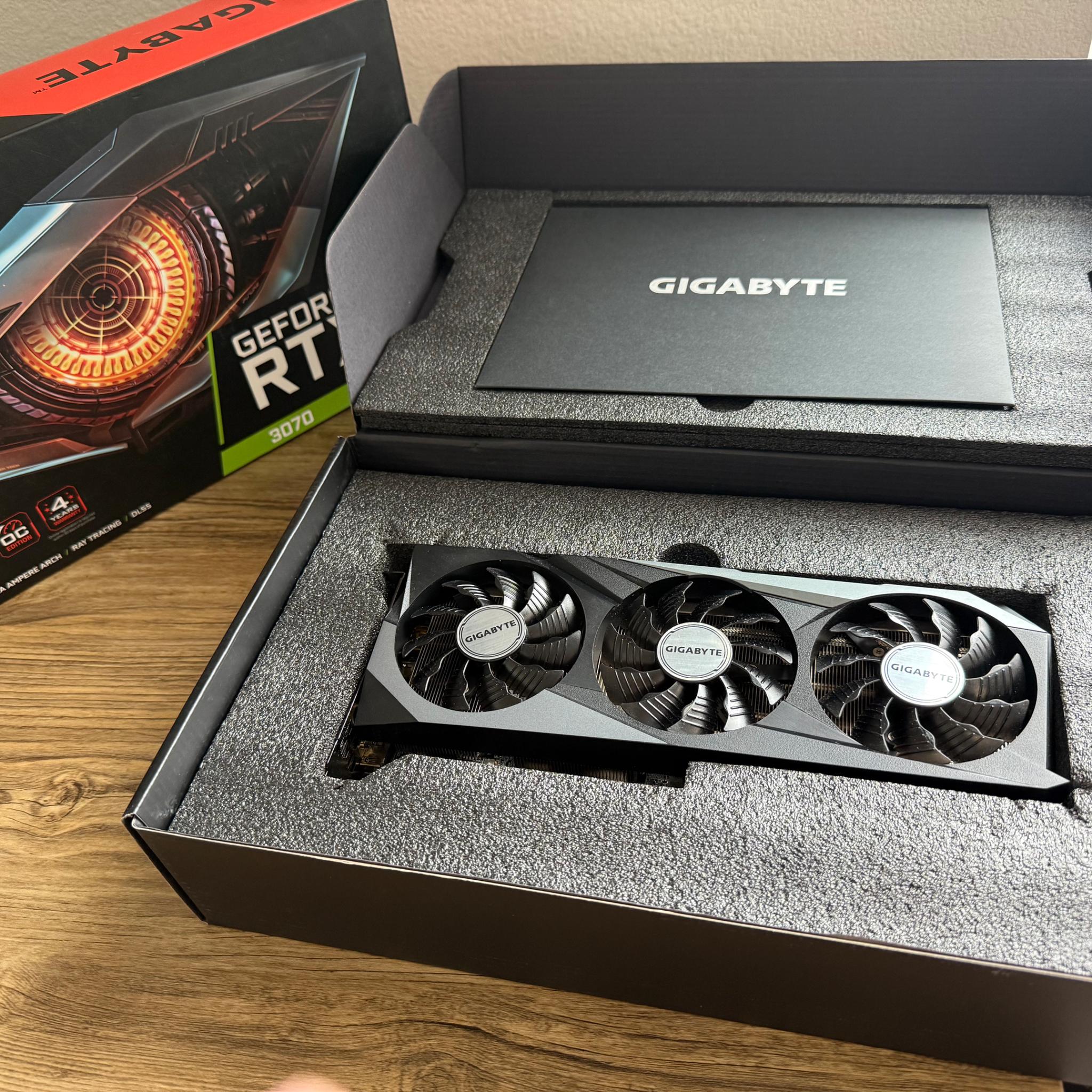Gigabyte RTX 3070 original box