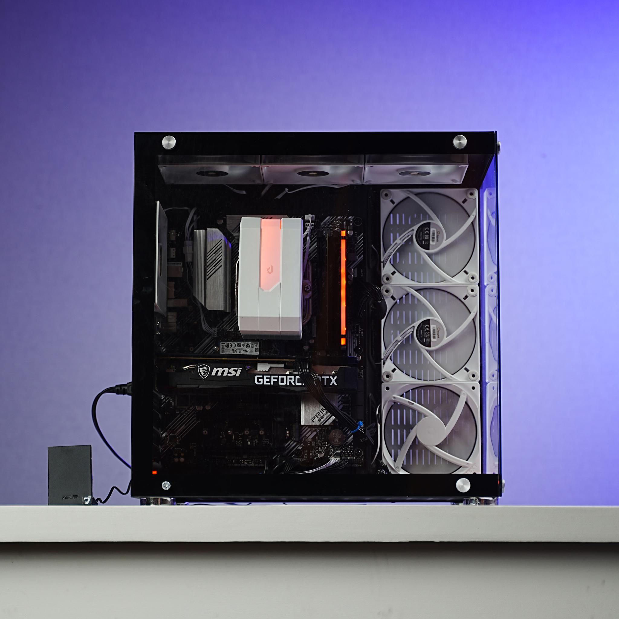 \ DF-02 / RTX 3060 Ti Ryzen 5 3500 16GB .5TB Windows 11 Gaming PC Powerhouse