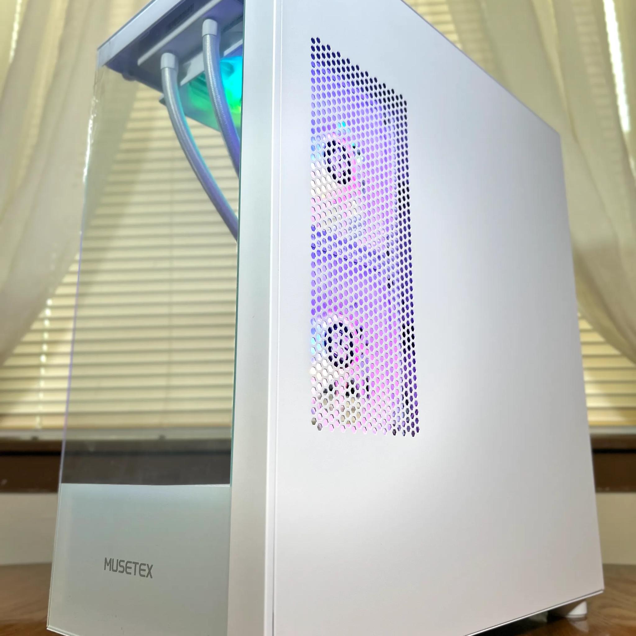 ❄️RTX 3080 | Ryzen 5 5600x ❄️ 1440p Ready ❄️ White Gaming PC ❄️