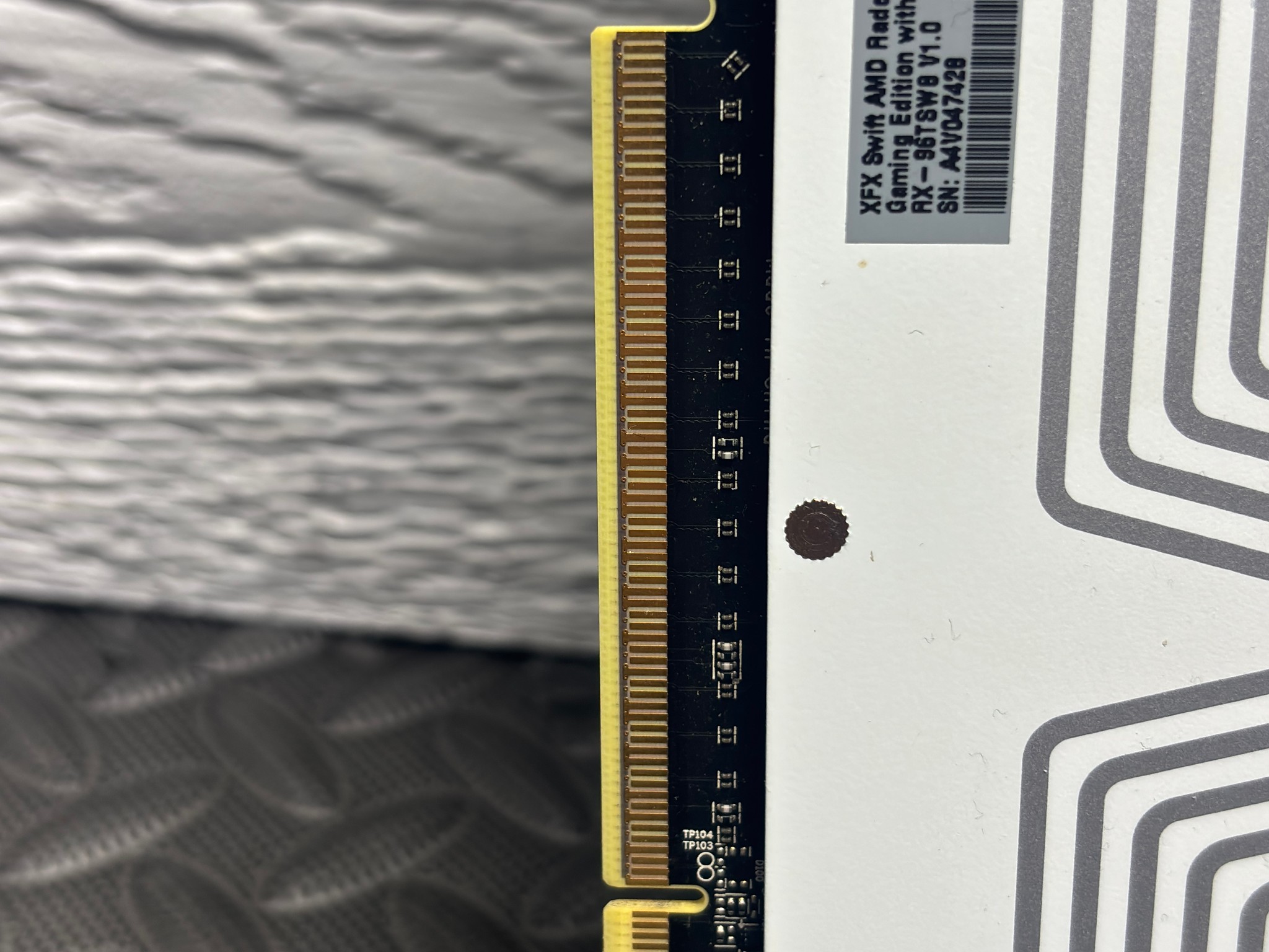 XFX Radeon RX 9060 XT Swift OC White 8GB Tested Working