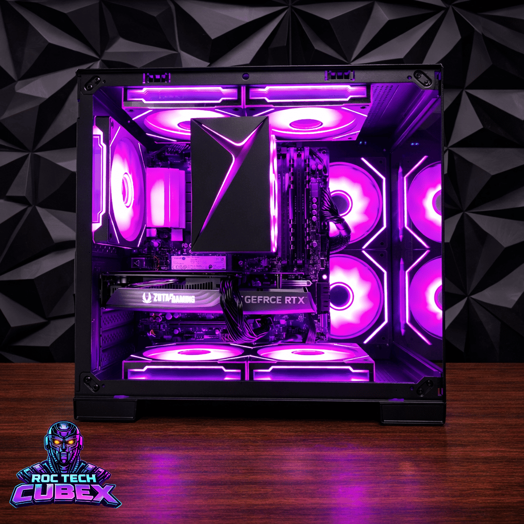 🧊 CUBEX Gaming PC – Ryzen 5 5500 | RTX 4060 | 16GB | 1TB NVMe