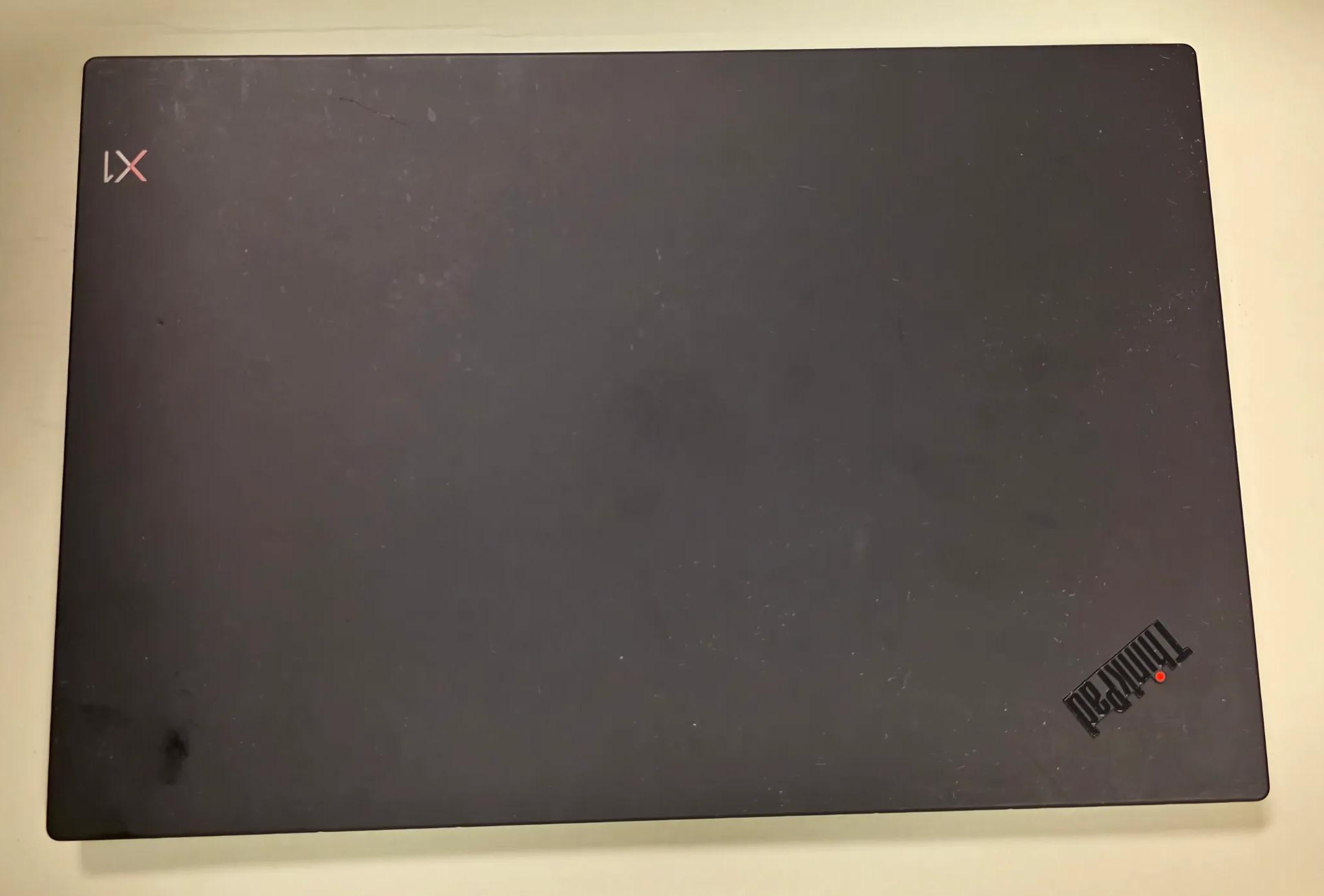 Lenovo X1 Carbon 7th gen 14in, Windows 11, i7, 512GB storage, 16GB Ram, touchscreen with AC adapter