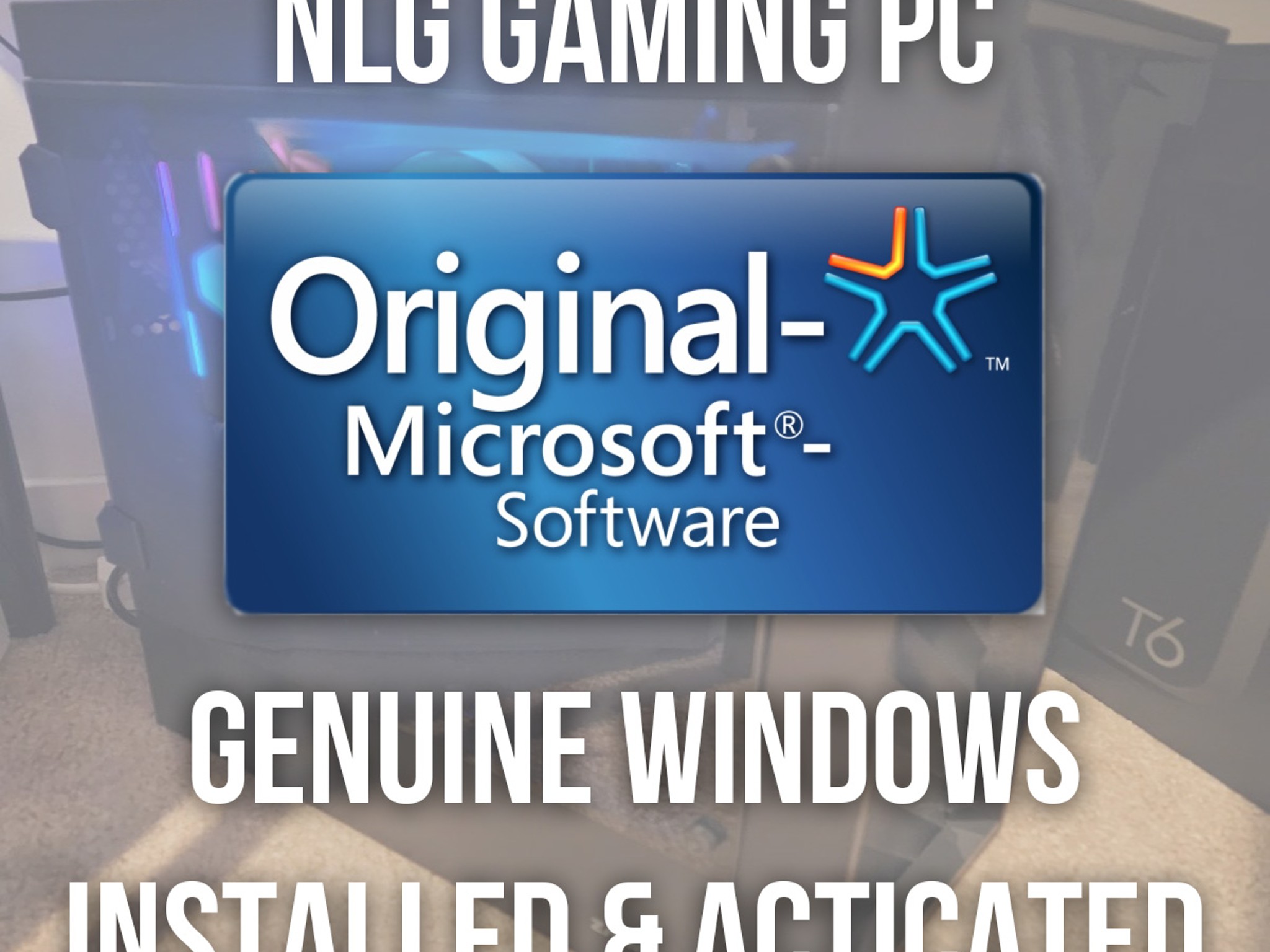 ❄️ eSports Gaming PC | GEFORCE GTX 1060, INTEL i5-9400F, 16GB RAM, 256GB M.2 SSD, WIFI & BT, WIN 10