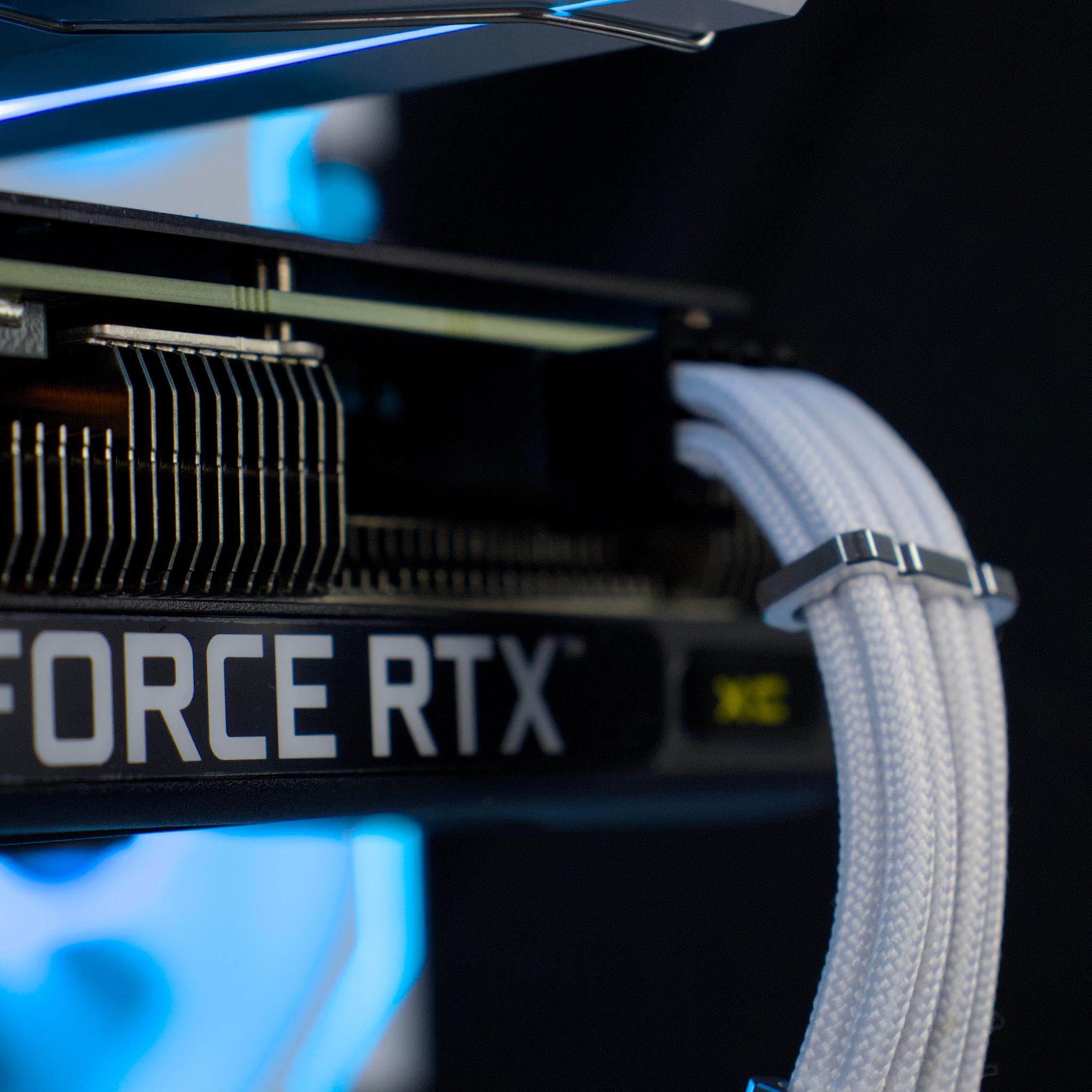 🧊❄️🧊 White Gaming PC – RTX 3060 TI , Ryzen 5 3600, 16GB RAM, 960GB SSD - WiFi, BlueTooth🧊❄️🧊