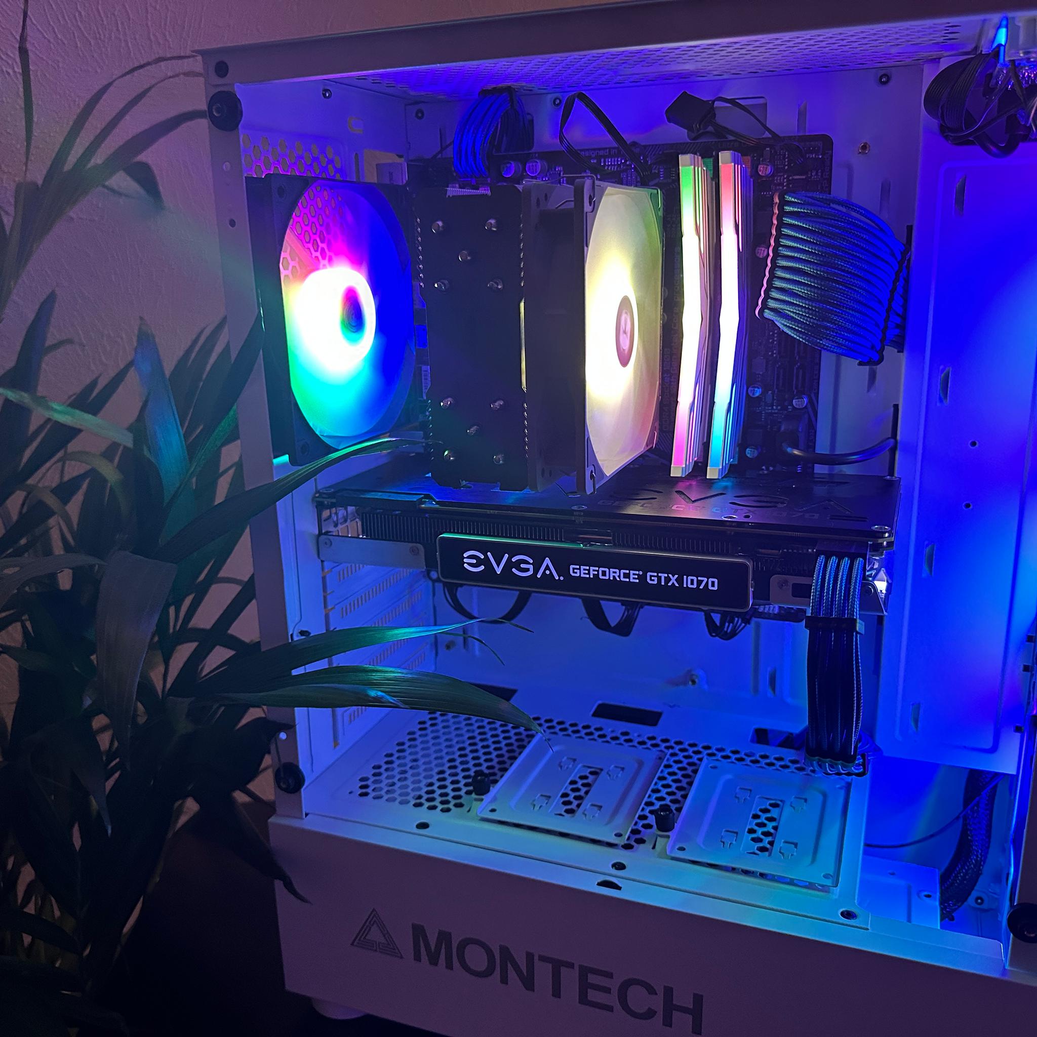 "Xylitol" GTX 1070 + 10100F, 16gb RAM Custom Gaming PC