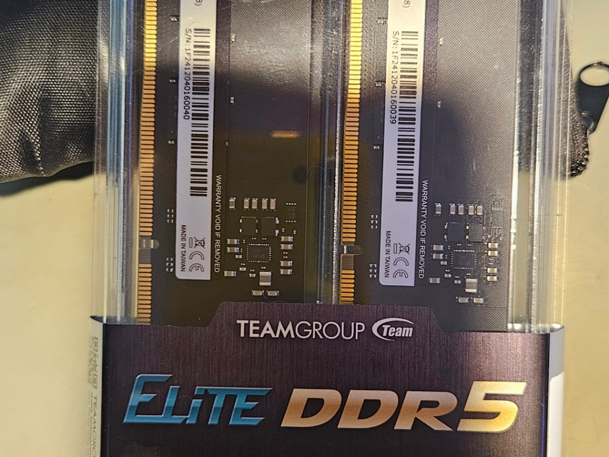 TEAMGROUP Elite DDR5 32GB Kit (2x16GB) 6000Mhz PC5-48000 TED532G6000C48DC01