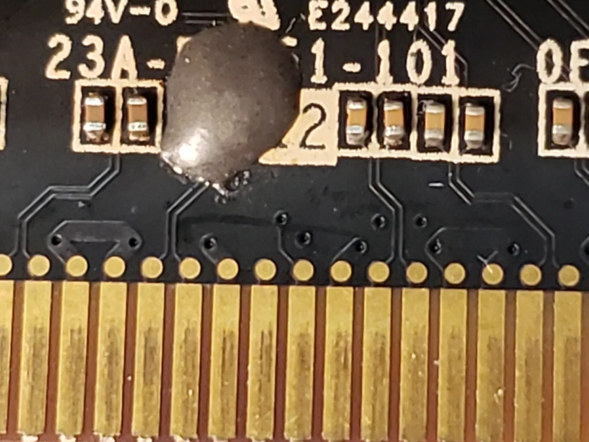Zotac GTX 1080 mini graphics card.