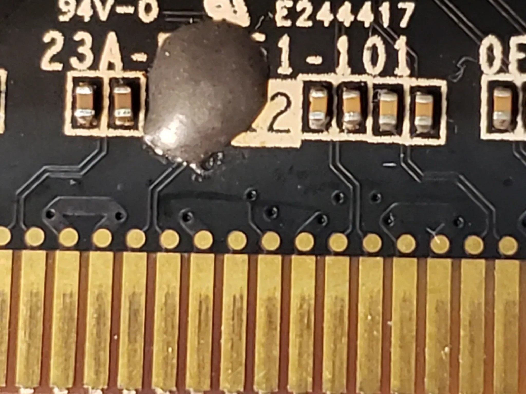 Zotac GTX 1080 mini graphics card.