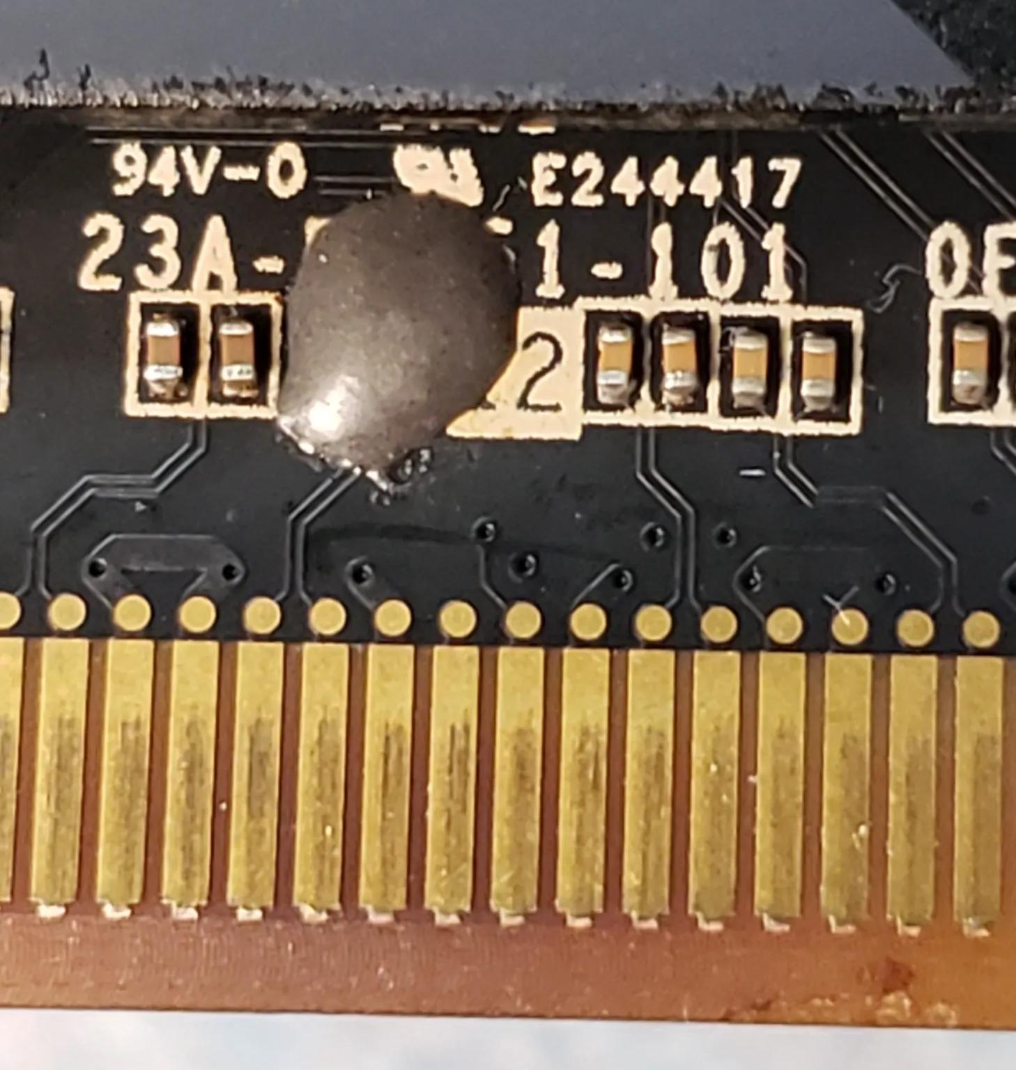 Zotac GTX 1080 mini graphics card.