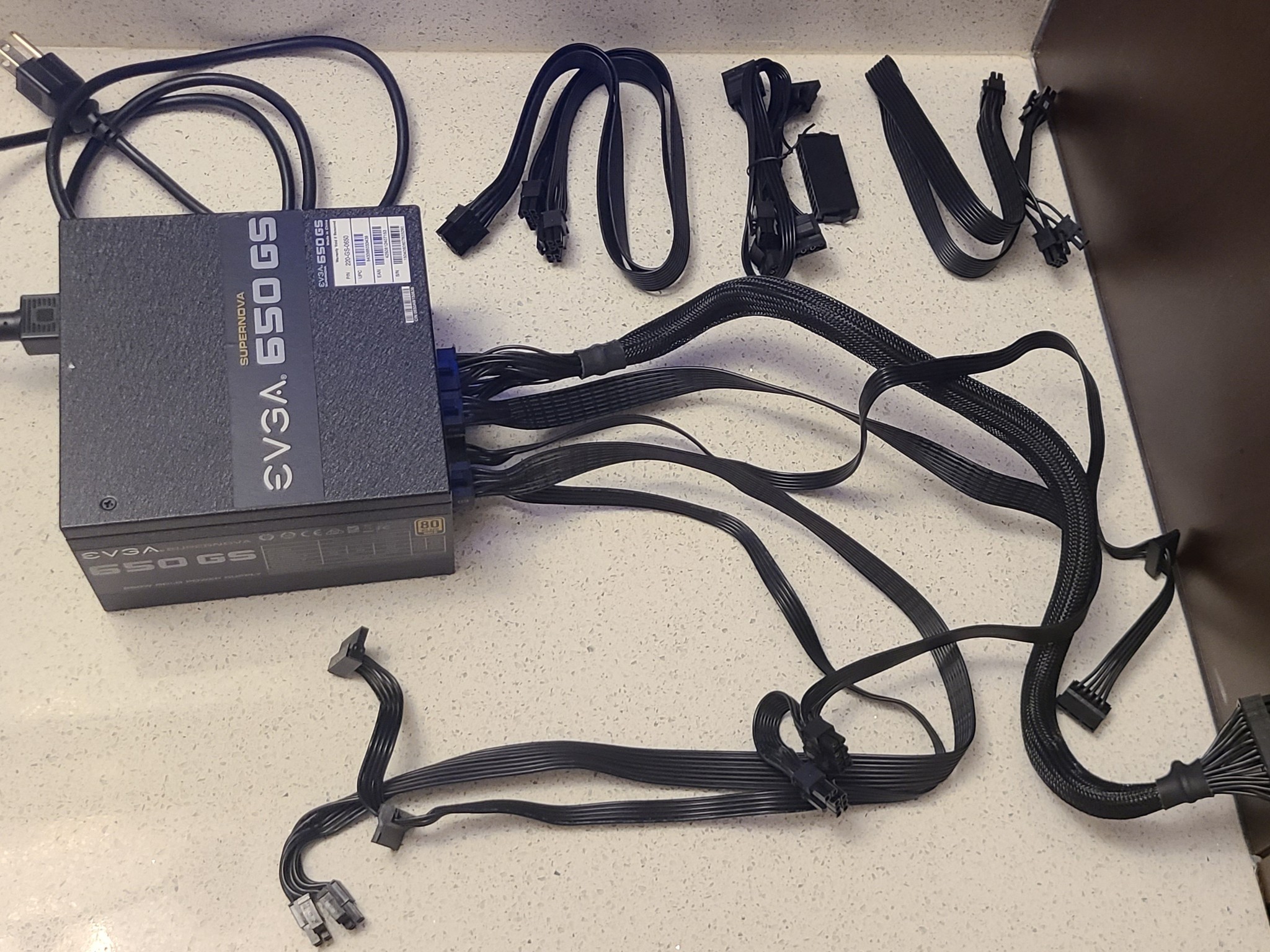 EVGA SuperNOVA 650 GS 650 W 80+ Gold Certified Fully Modular ATX Power Supply