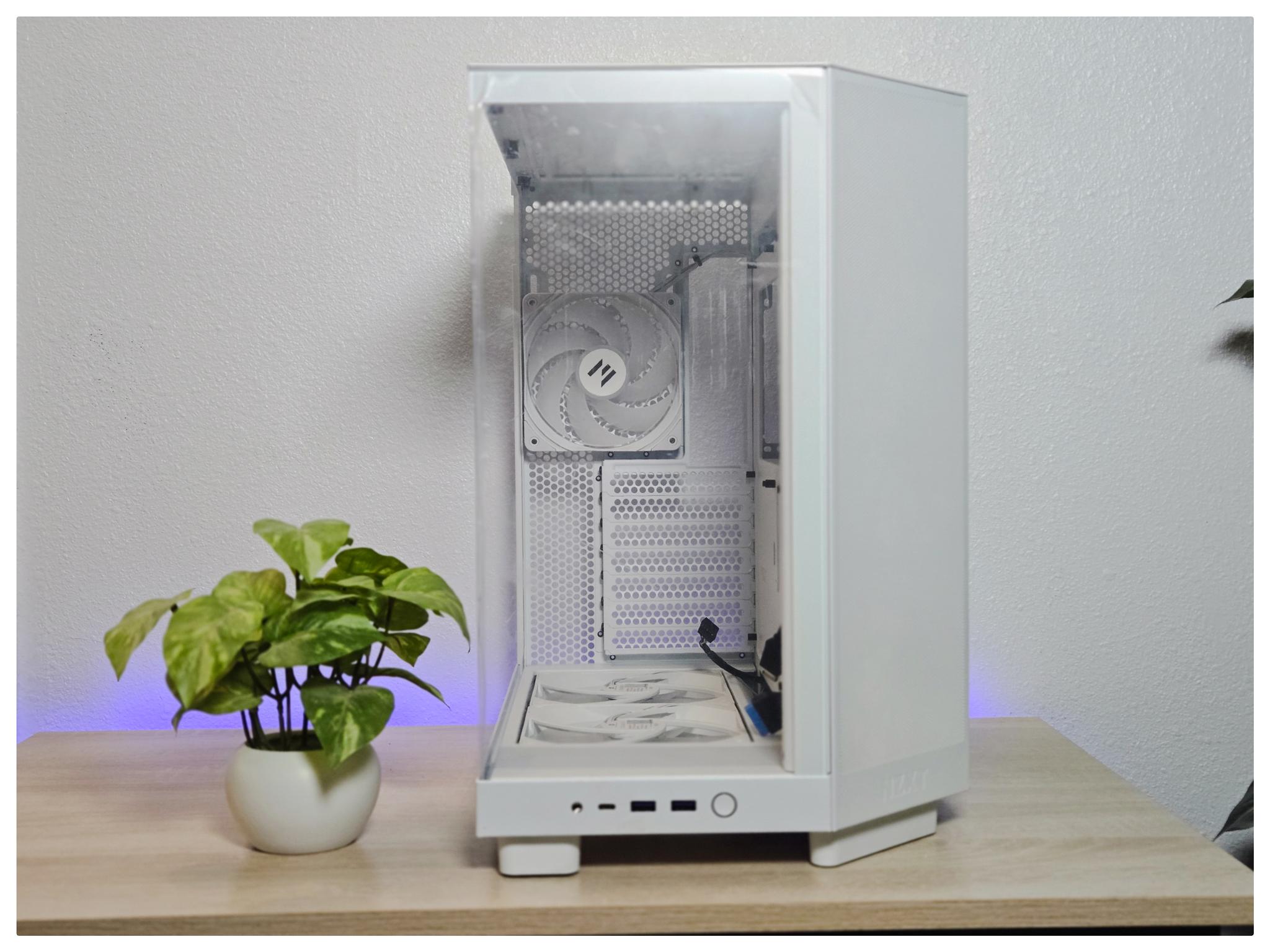 NZXT H6 Flow | ATX Mid-Tower Case | White
