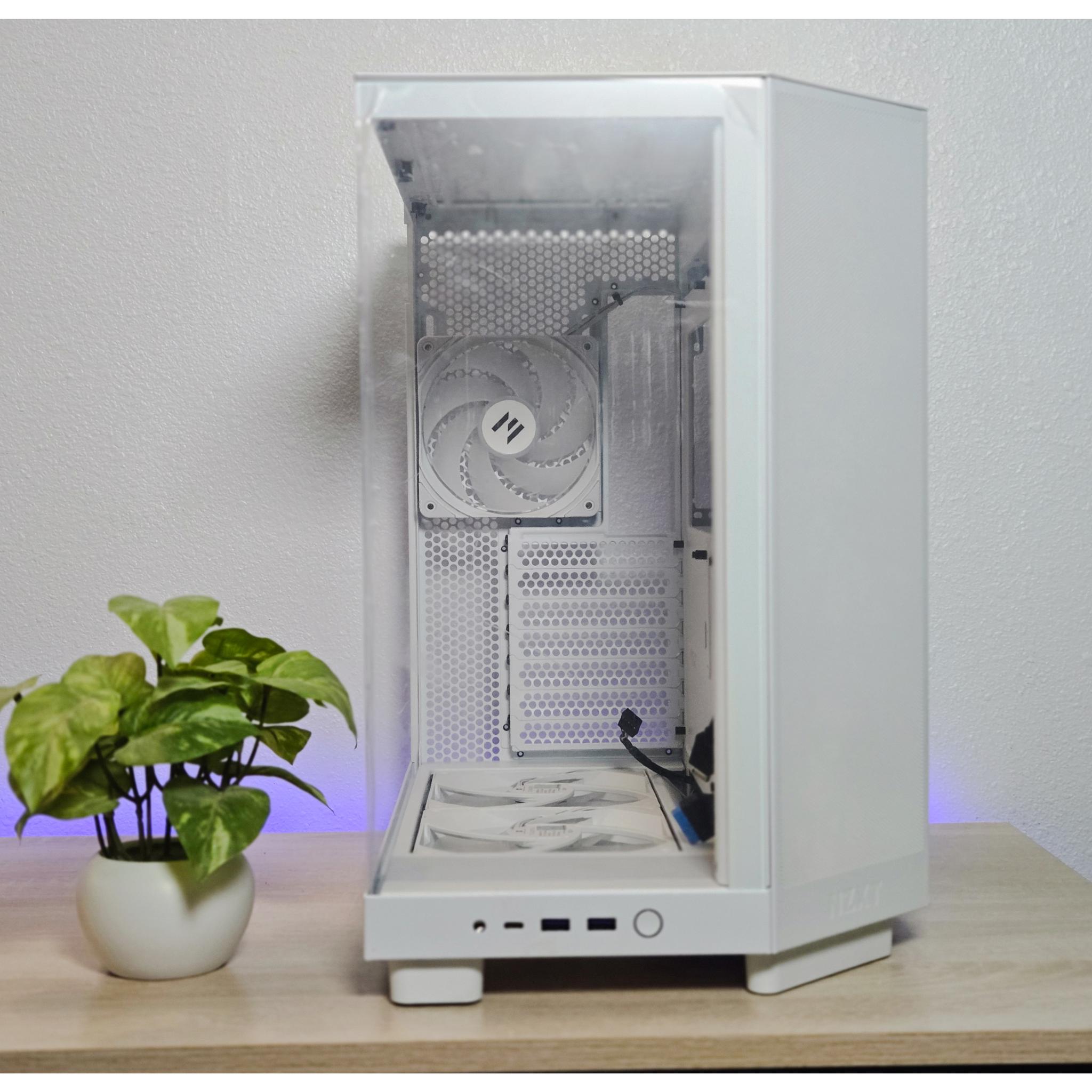 NZXT H6 Flow | ATX Mid-Tower Case | White