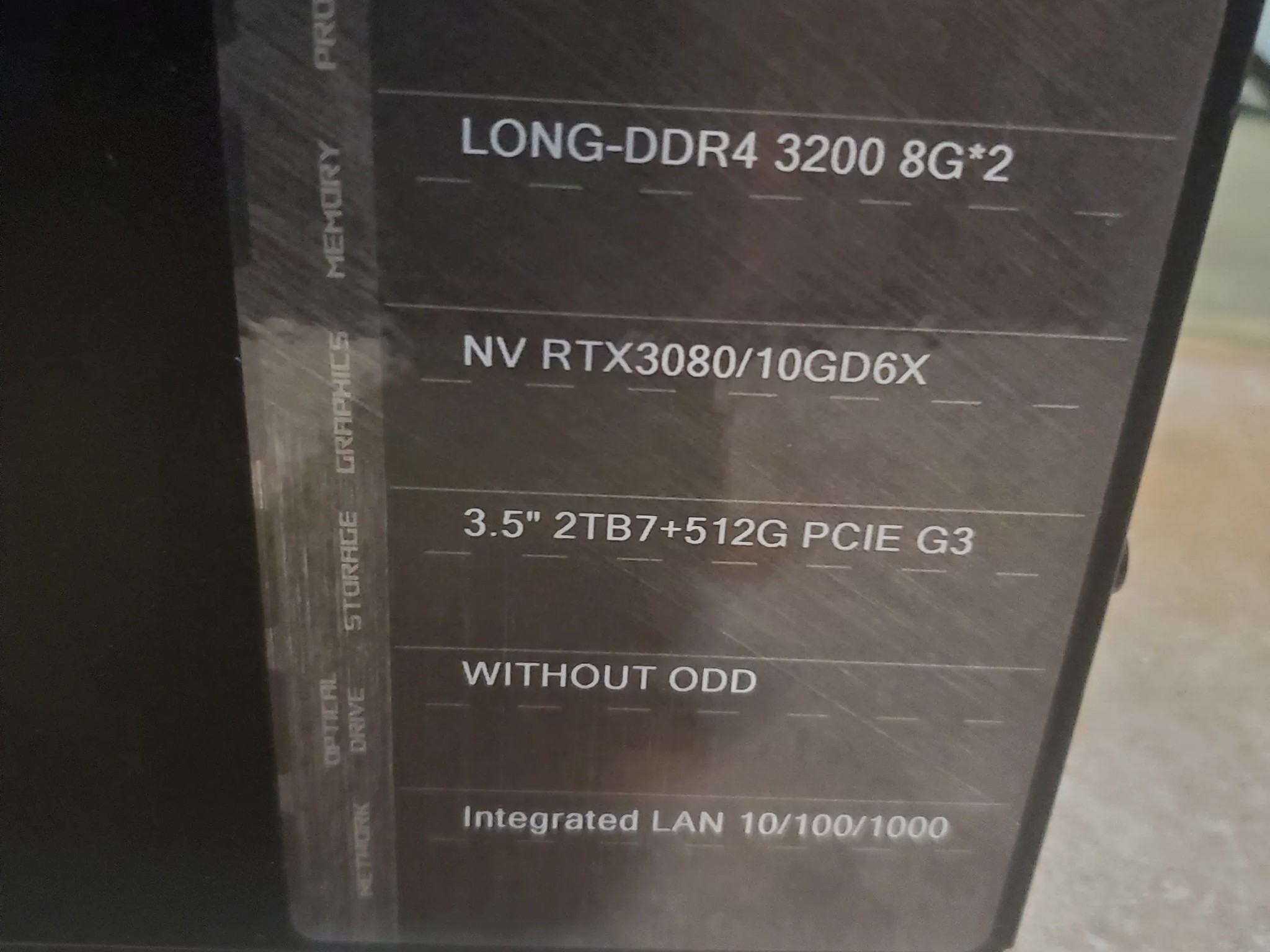 Asus ROG G15CE Gaming Computer 3080 GPU