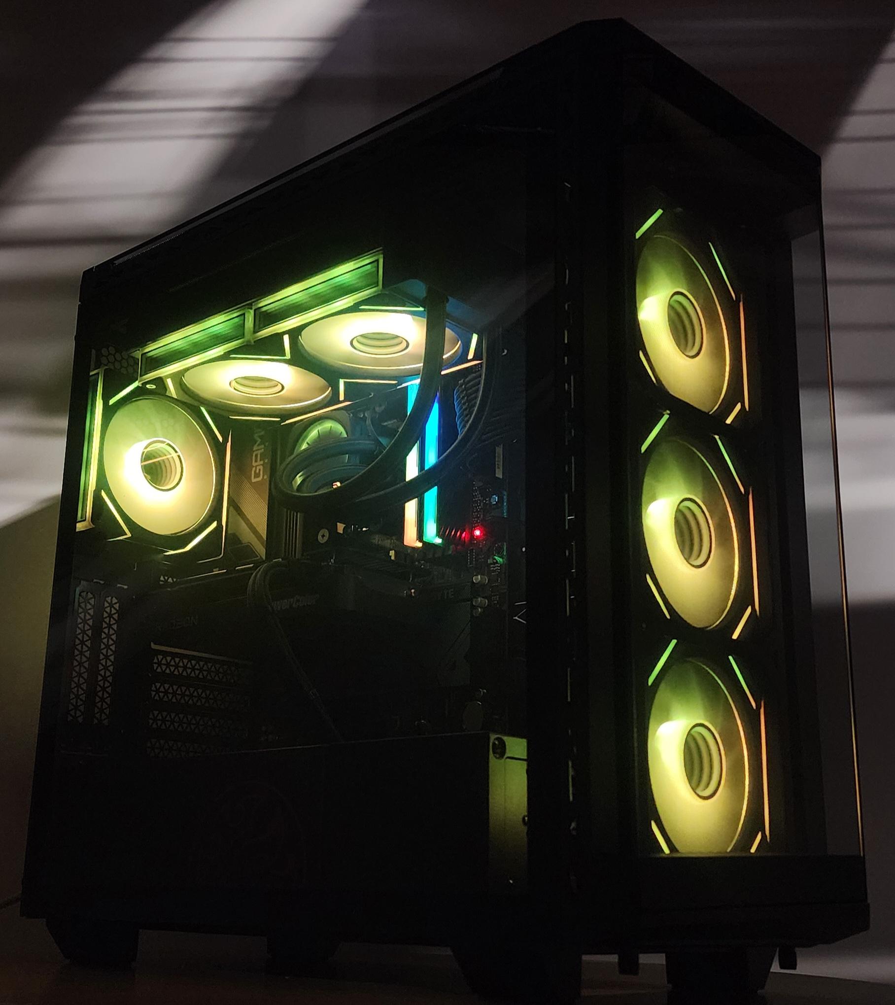 Gaming PC Ryzen 5 7600X3D 32GB RAM 1TB SSD 9060 XT 16GB Windows 11 Computer