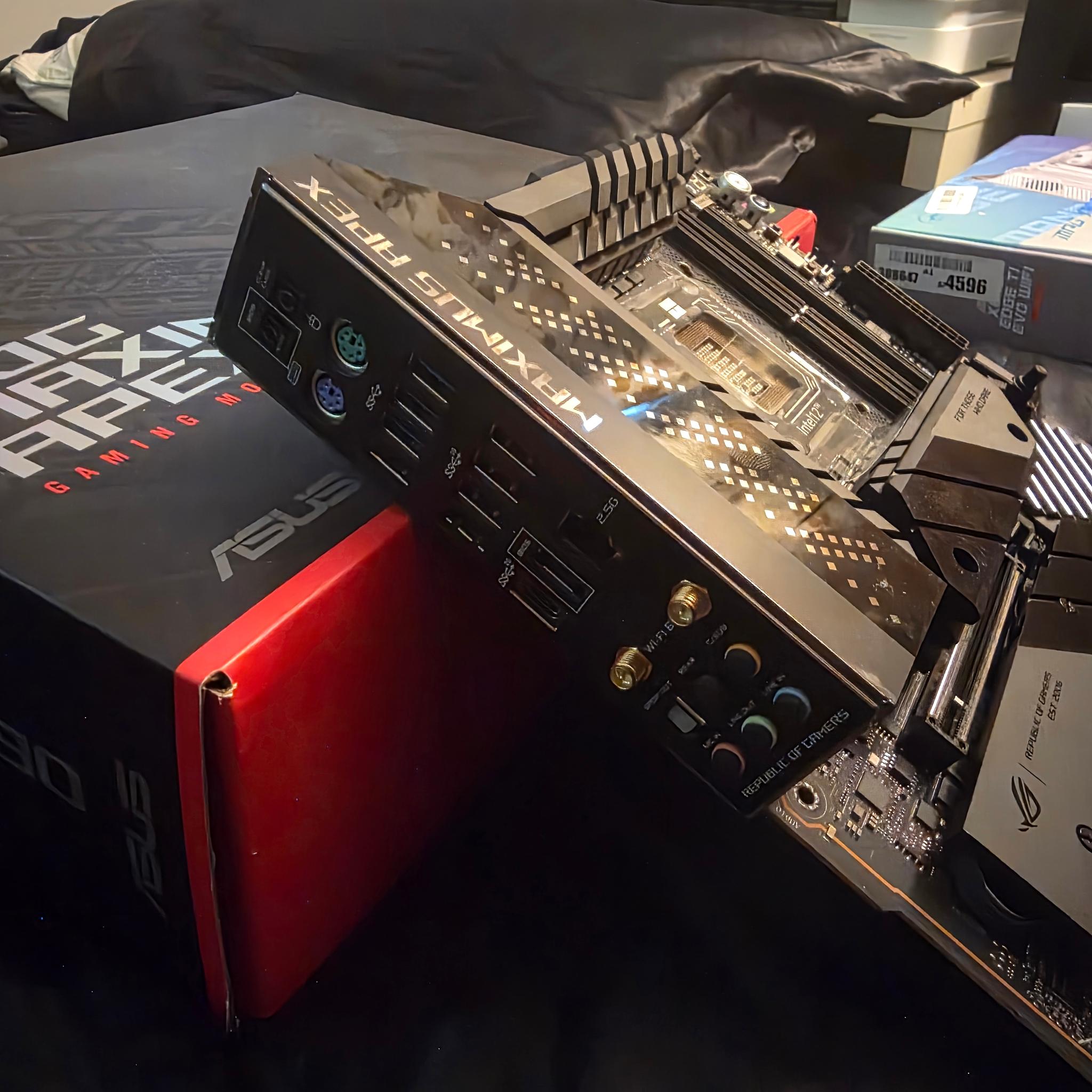 Rog maximus z690 apex (bios updated)