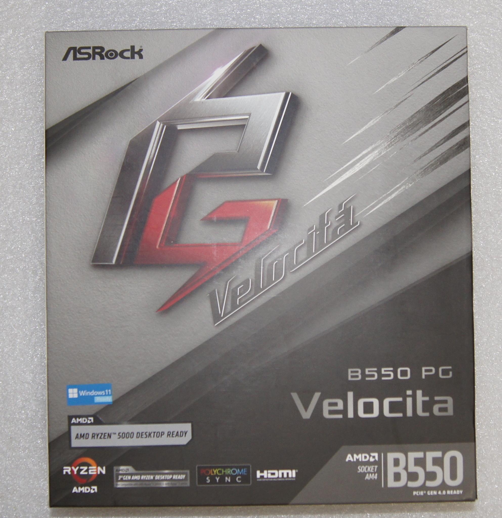 ASRock B550 PG Velocita Motherboard