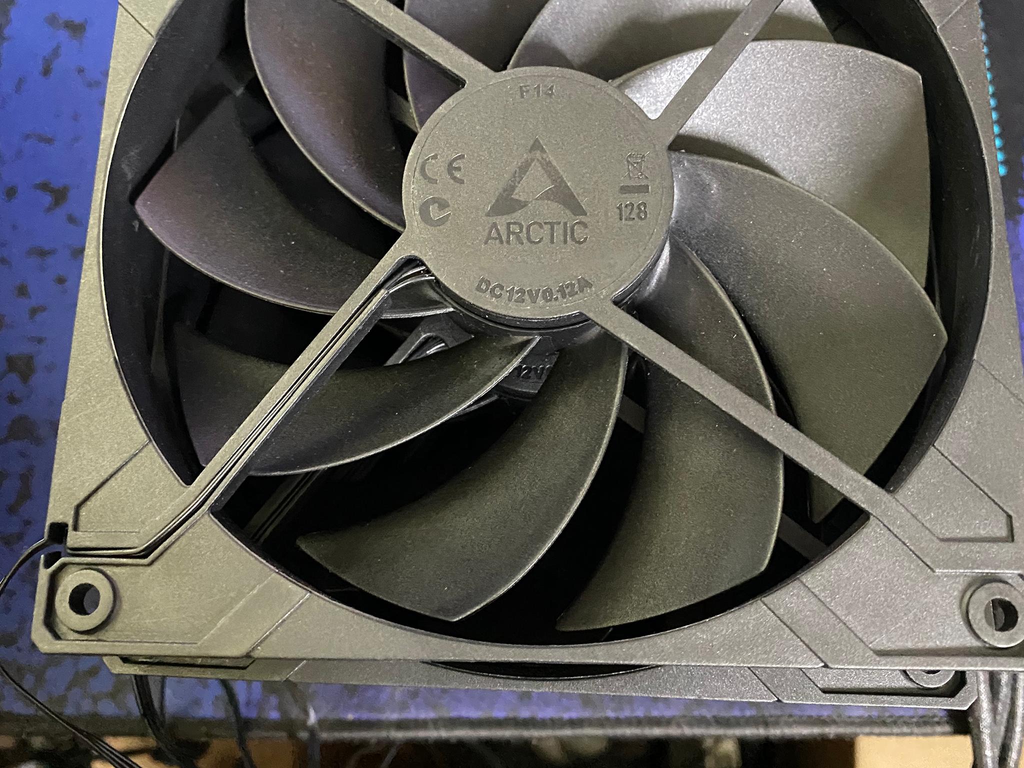 Artic P14 PWM PST | Pressure-optimised 140 mm 5x