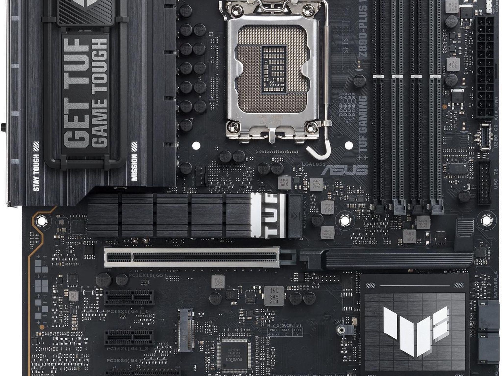 ASUS TUF Gaming Z890-PLUS WiFi Z890 LGA 1851 ATX Desktop Motherboard