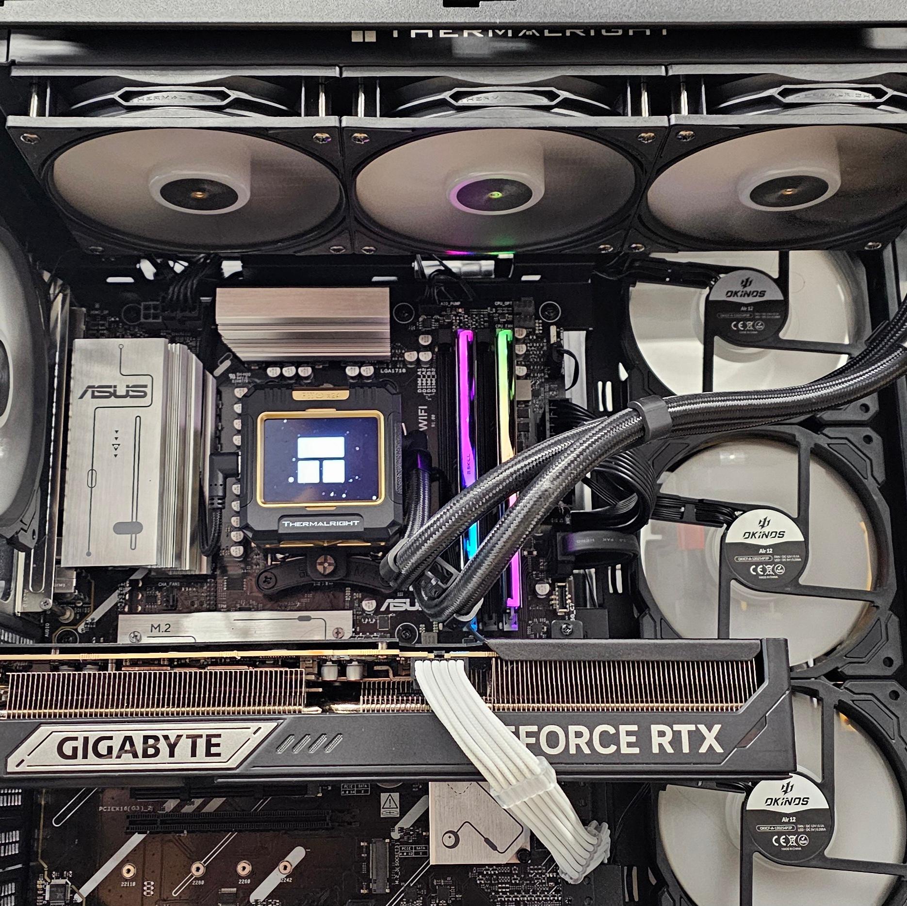 360mm AIO Thermaltake CPU Liquid Cooler for AMD AM5