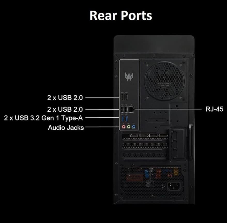 Acer Predator Orion 3000 PO3-640-UD14 Gaming Desktop RGB