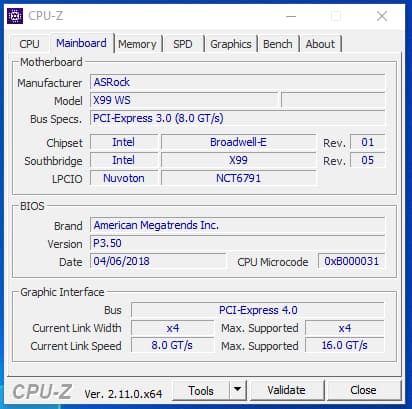 COMBO: Asrock X99 WS Motherboard/Intel Xeon CPU E5-2699 v4 22Core/Micron 128gb DDR4 2400mhz Memory
