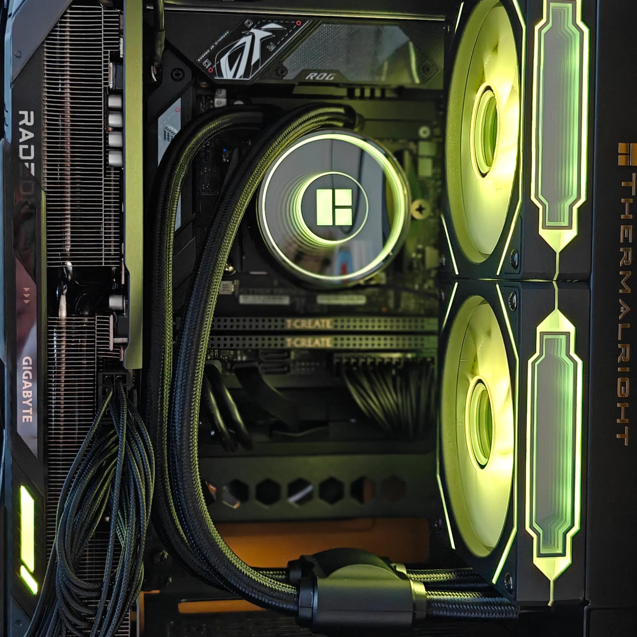 Mini ITX - 4K - 1440P - AMD Radeon RX 9070 XT - AMD Ryzen 7 7800X3D - 32 GB DDR5 RAM - 2 TB SSD