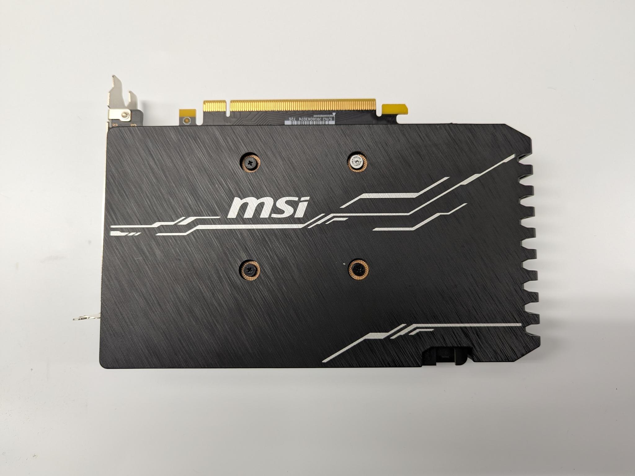 MSI GeForce GTX 1660 VENTUS XS 6G OC