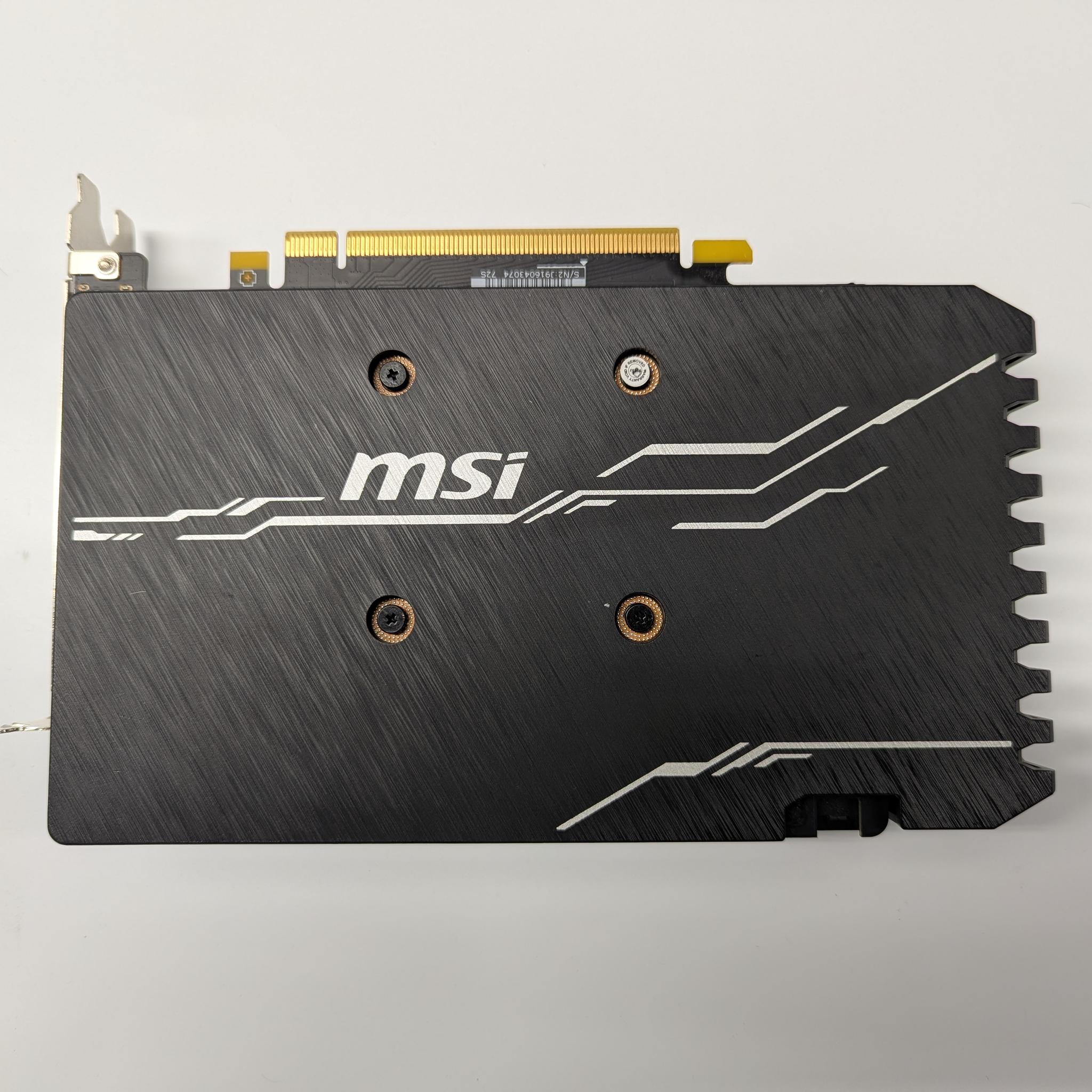 MSI GeForce GTX 1660 VENTUS XS 6G OC
