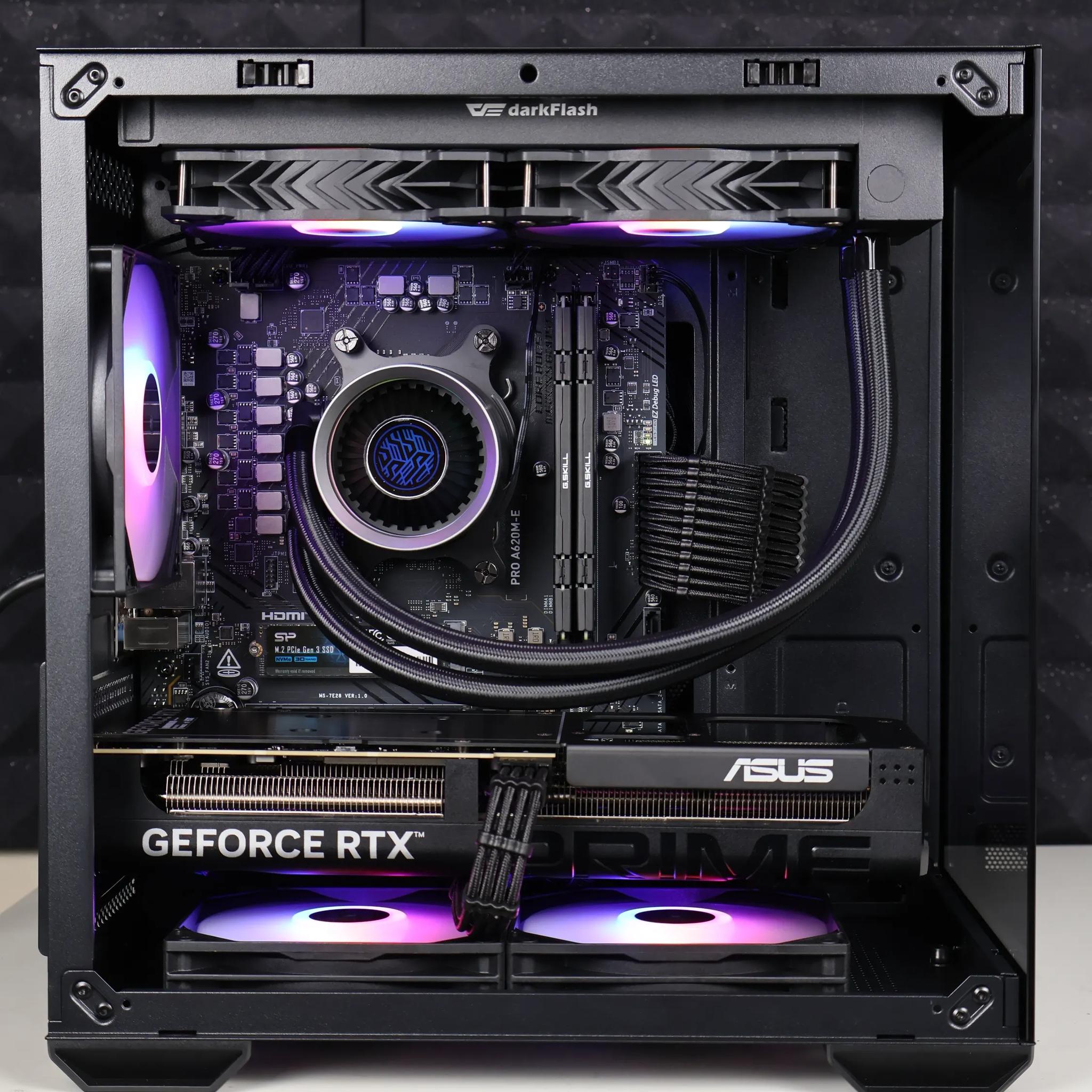 ⚫ Ryzen 5 9600X/RTX 5060Ti 16GB Gaming/Streaming PC ⚫