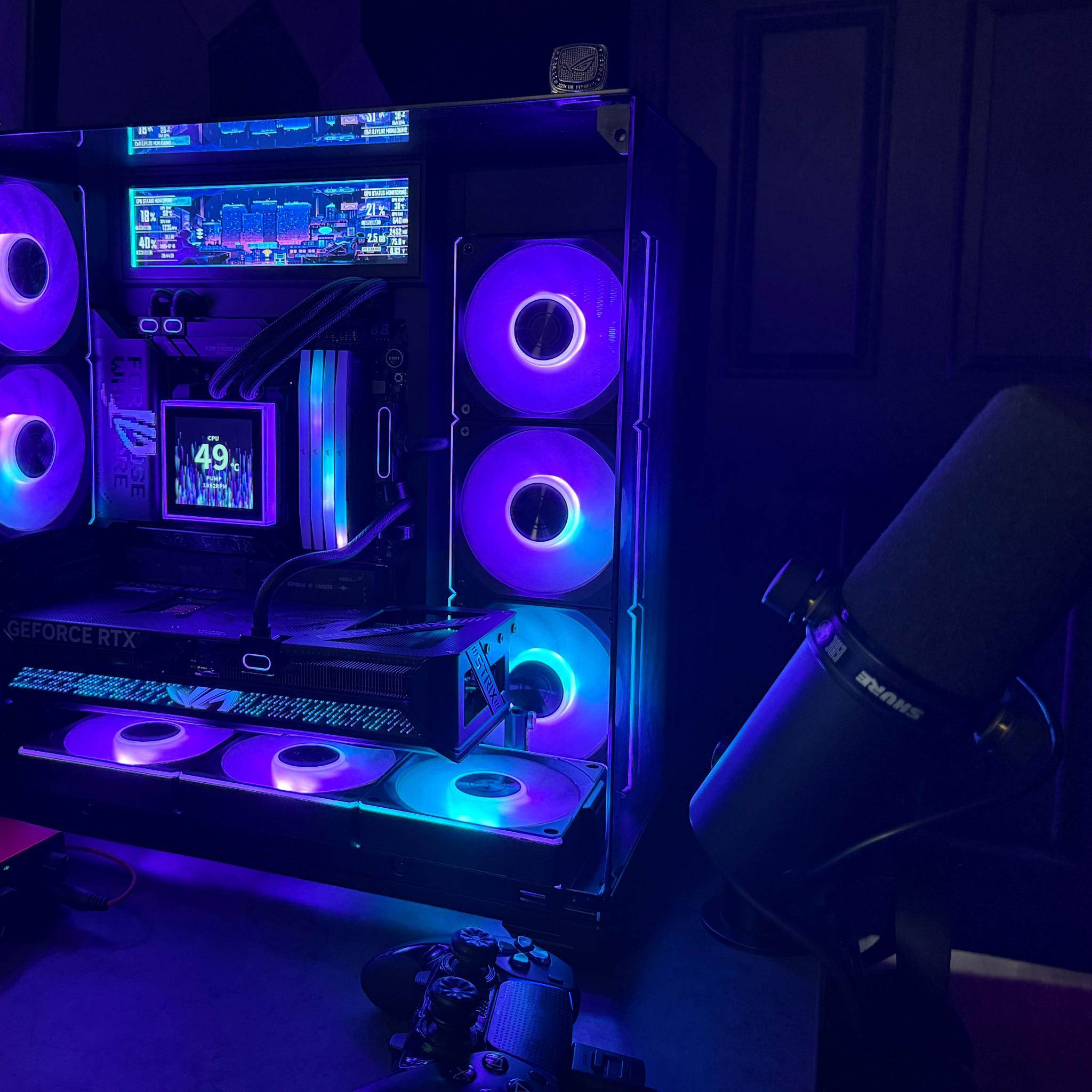 ASUS ROG Custom Gaming PC  |ROG Strix 507TI|9800X3d|32GB DDR5 6000 CL30|Strix X870|1200W Lian LI PSU
