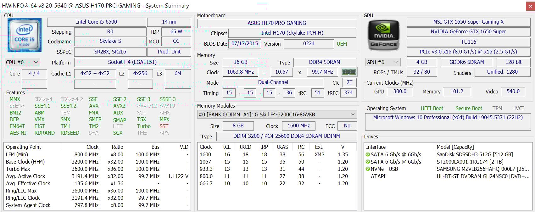 GTX 1650 Super | i5 6500 | 16GB DDR4 | WI-FI | The Entry Level