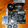 Combo ASRock X570 Phantom Gaming 4, AMD Ryzen 9 3950X CPU, 32GB XPX Gaming RAM, MSI GTX 1650 4GB GPU