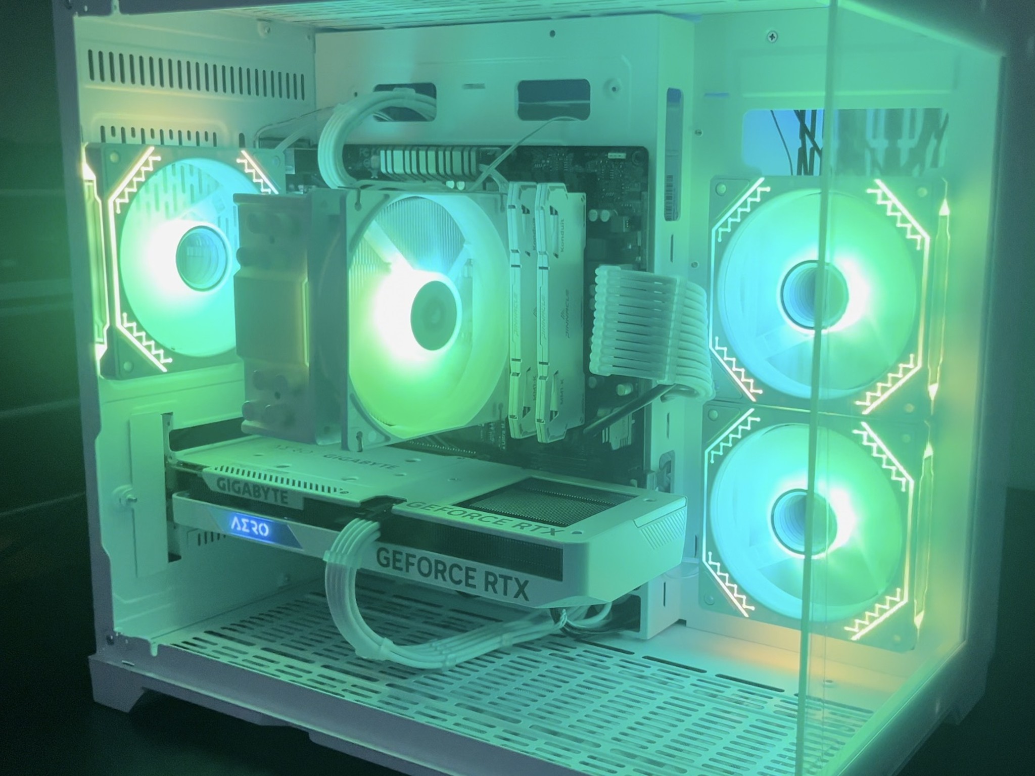 | RTX 4060 | Ryzen 5 5600 X | 16 GB 3200 Mhz | 500 GB Storage | Beautiful ARGB Supercomputer |