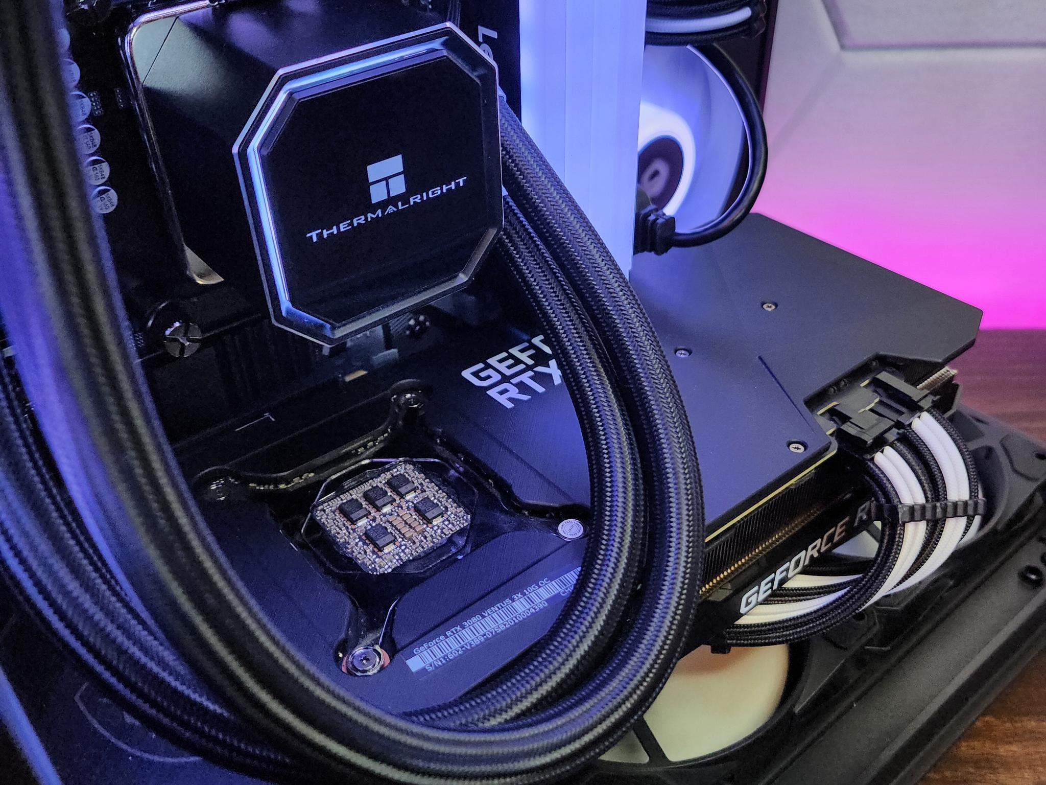 🤍🖤💙 MSI RTX 3080 // Intel Core i5 12400 // Lexar 32GB 3600MHz