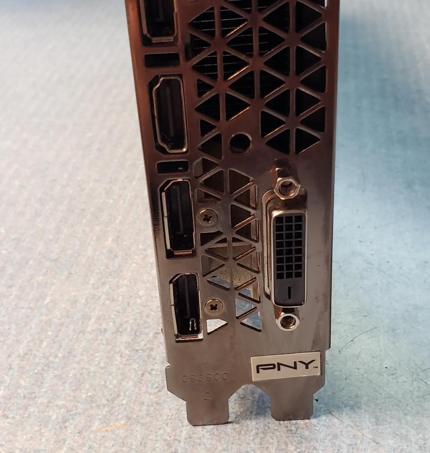 PNY GTX 1070 graphics card with 8gb memory