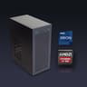 ⚡ Radeon Gaming PC | RX 580 2048SP, Intel 8-Core Xeon, 16GB RAM, 256GB M.2 + 320GB, WIFI, WIN 10 Pro