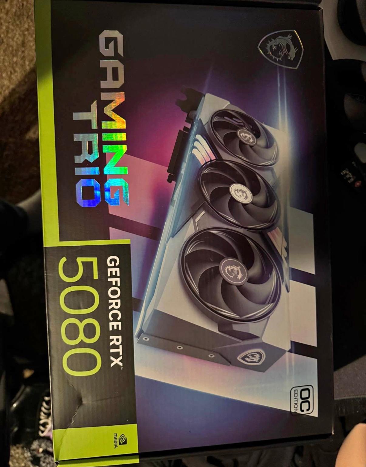 MSI GeForce RTX 5080 16G GAMING TRIO OC