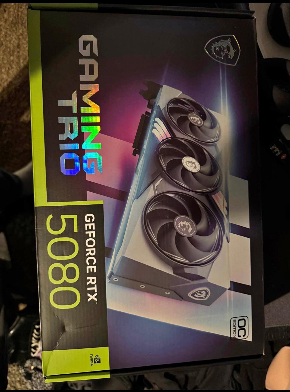 MSI GeForce RTX 5080 16G GAMING TRIO OC
