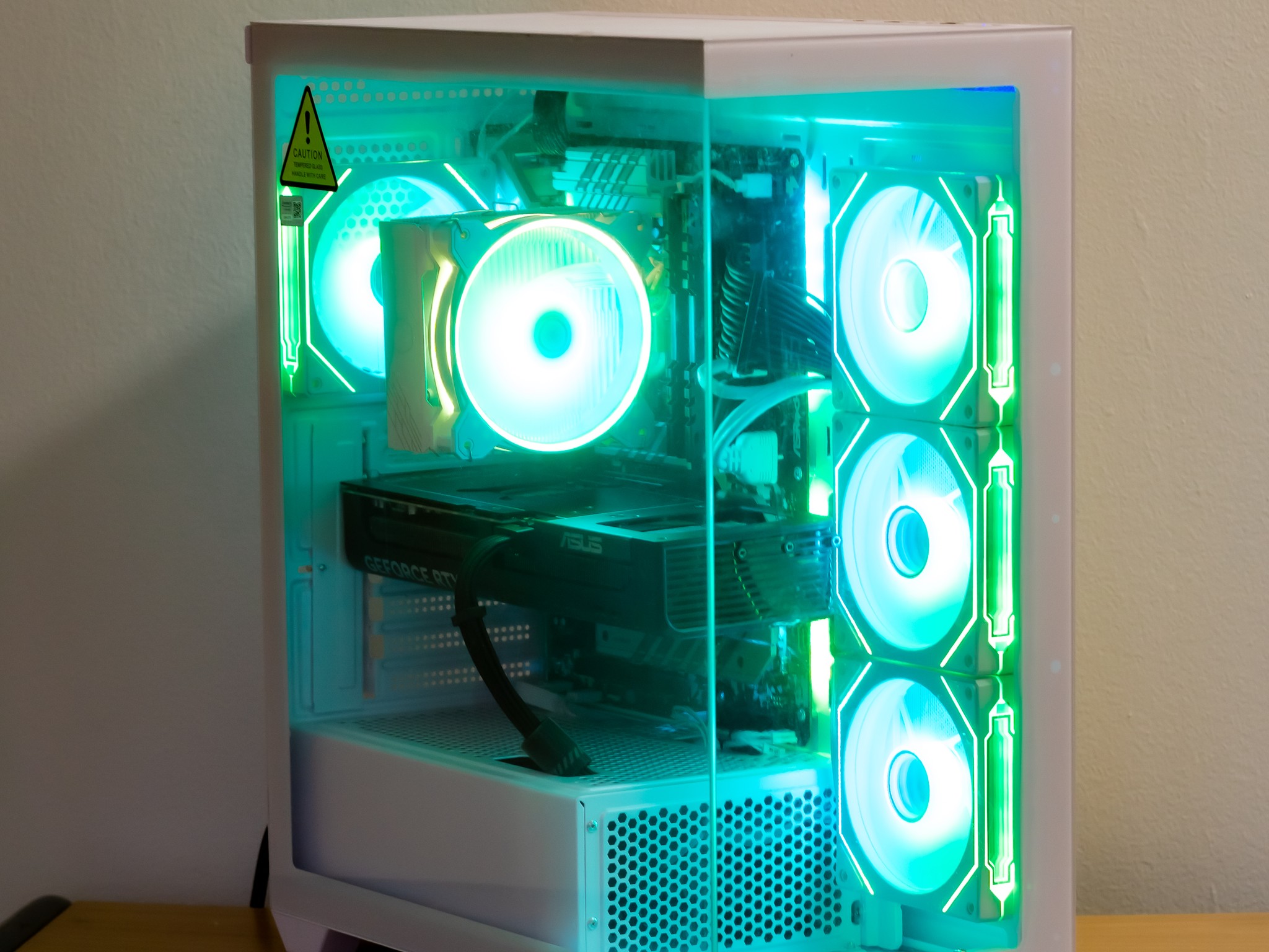 RTX 5070 Gaming/Streaming PC | All New Parts| 1440p/4K Ready | i5 12600K | 1TB SSD | ARGB | White