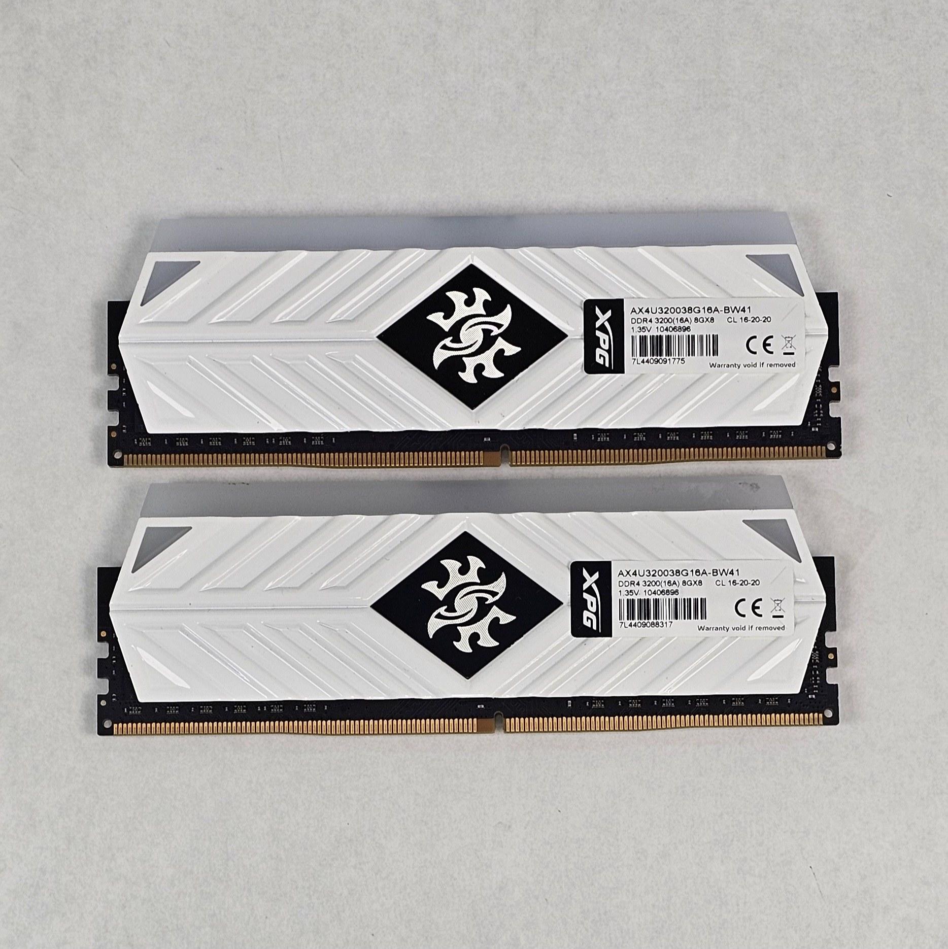 16GB DDR4 (2x8GB) 3200MT/s ADATA XPG