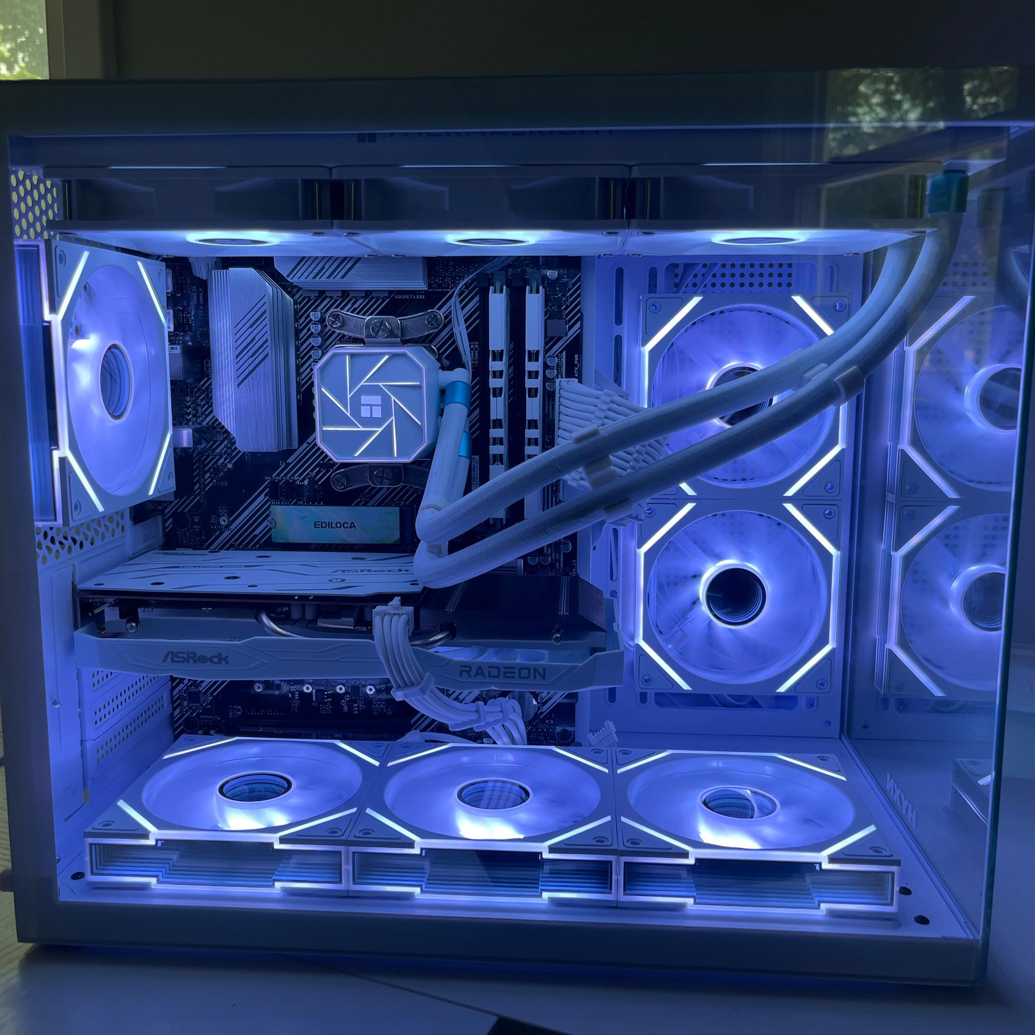 Radeon RX 6600 Custom Gaming PC - Ryzen 5 5500, 16GB RAM