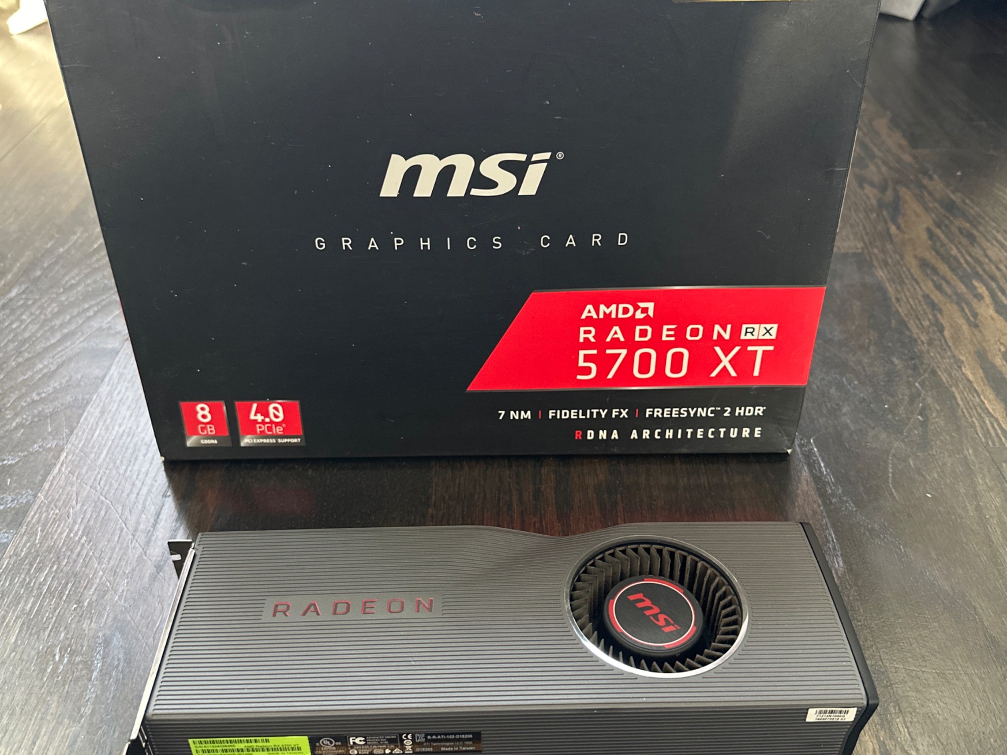 MSI AMD Radeon 5700XT