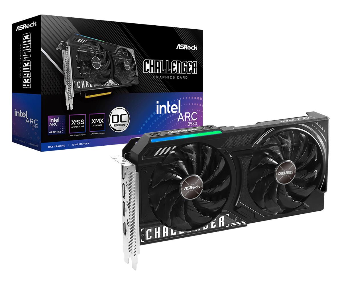 Intel Arc B580 12 GB - ASRock Challenger OC