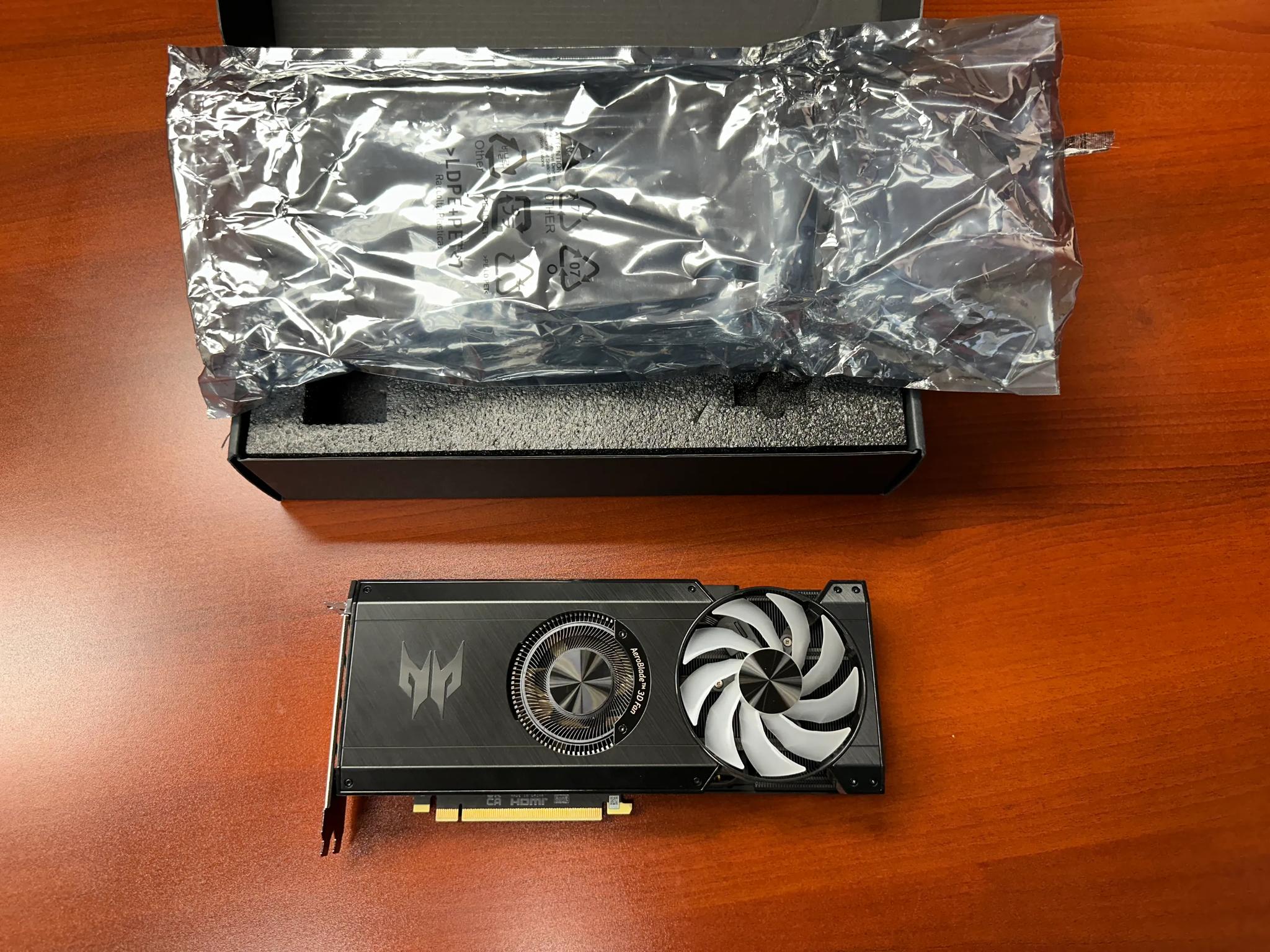Acer Intel Arc A770 Predator BiFrost OC 16GB GDDR6 Graphics Card PCIE 4.0