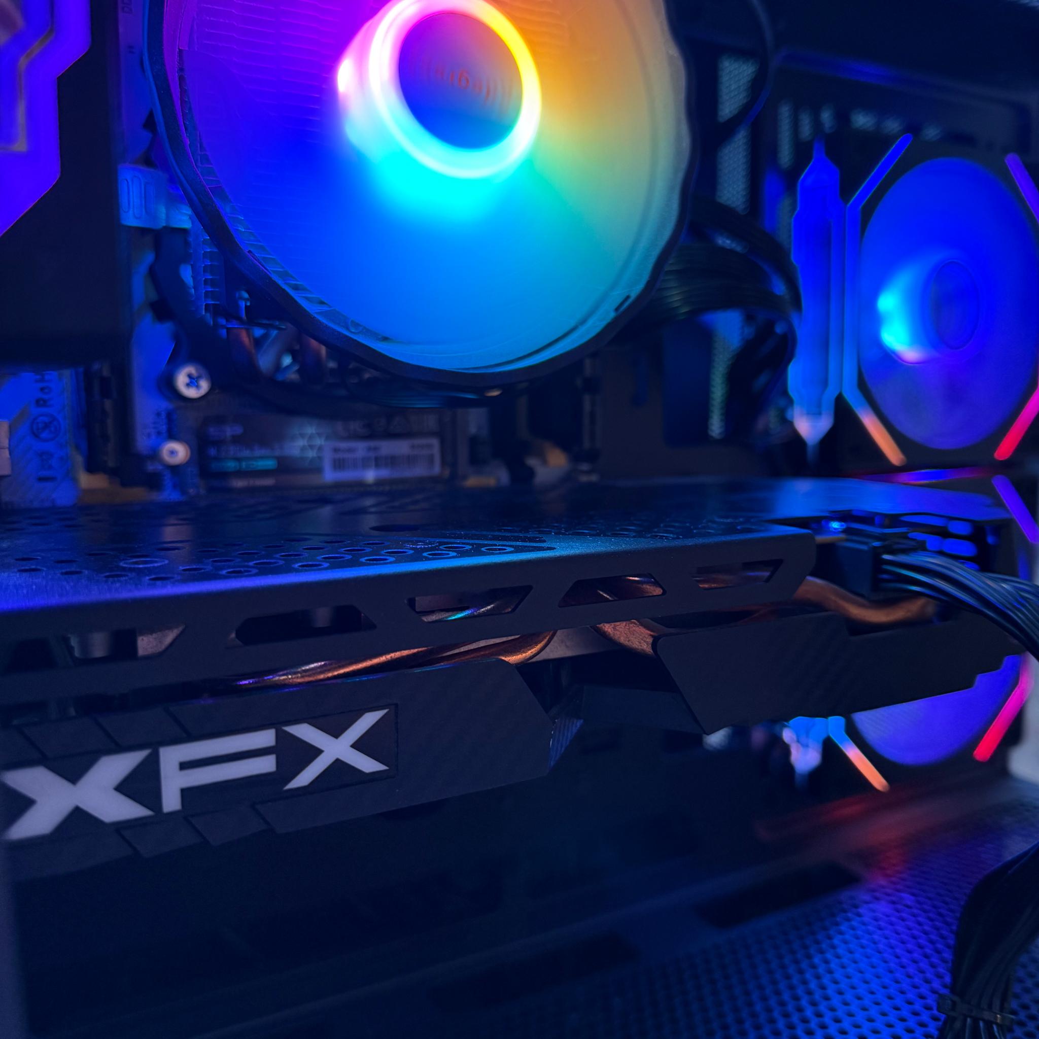 Cheap Budget RX Gaming PC! X99 MOBO/ Xeon E5 2680 CPU/ 16GB DDR4 RAM/ 512GB SSD/ XFX RX 580 8GB