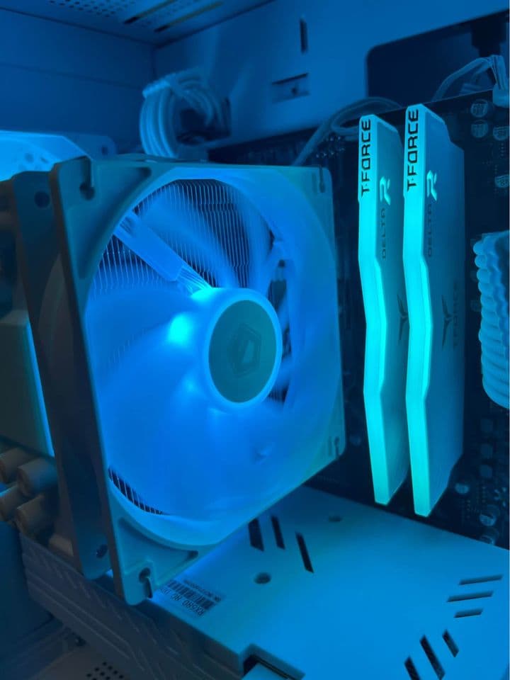 All White Budget Gaming Pc
