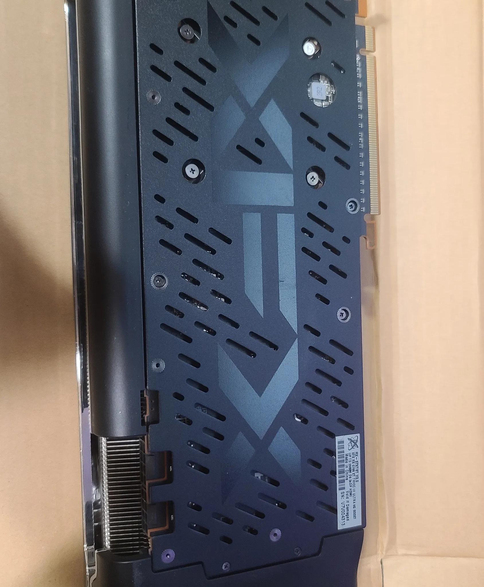 XFX AMD RX 5700XT 8GB THICC III Ultra Graphics Card GPU PCIE 4.0